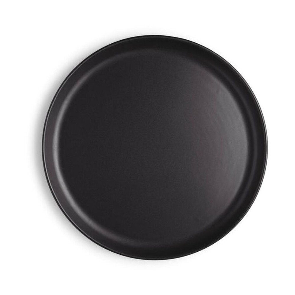 Eva Solo Teller Teller 25 cm Nordic kitchen schwarz, (1 St), Teller, Ø25cm, Feinsteinzeug, schwarz