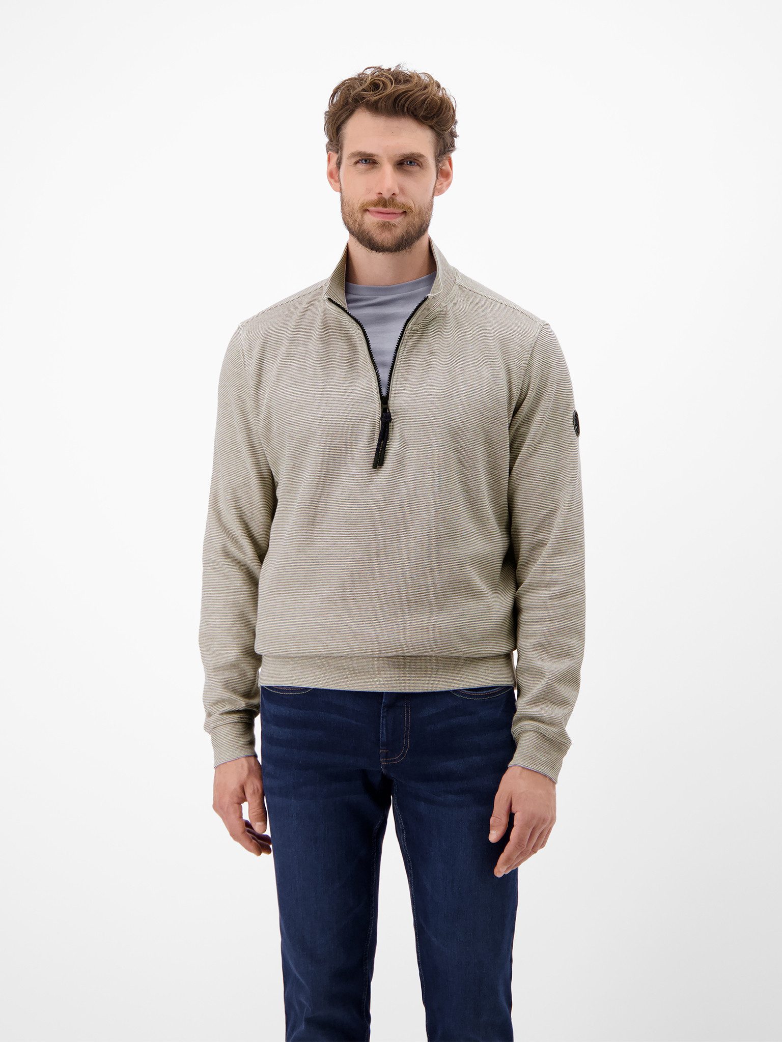 LERROS Sweater SELA mit Troyer-Reißverschluss günstig online kaufen