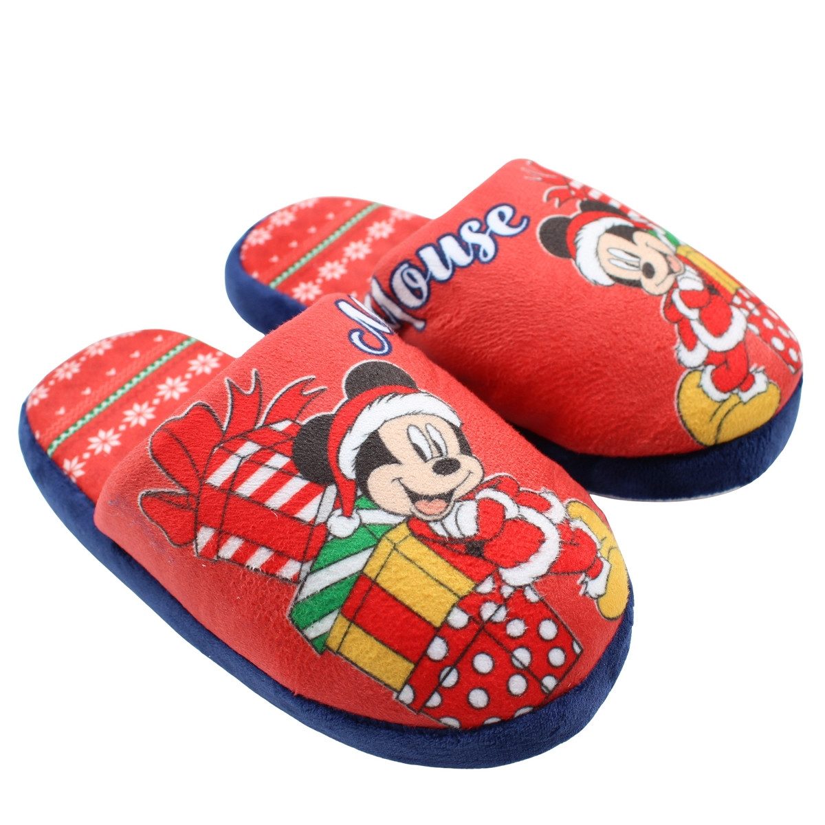Disney Disney Mickey Maus Kinder Hausschuhe Slipper Pantoffeln Pantoffel Gr. 28 bis 34