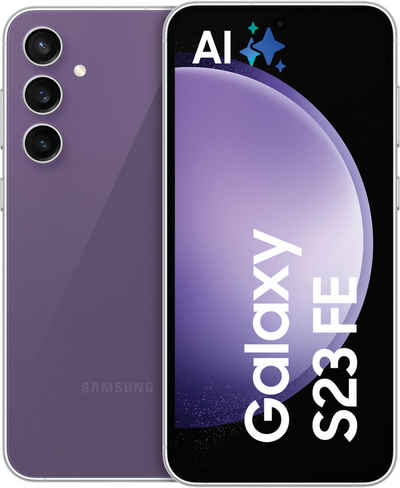Samsung Galaxy S23 FE Smartphone (16,31 cm/6,4 Zoll, 128 GB Speicherplatz, 50 MP Kamera, AI-Funktionen)