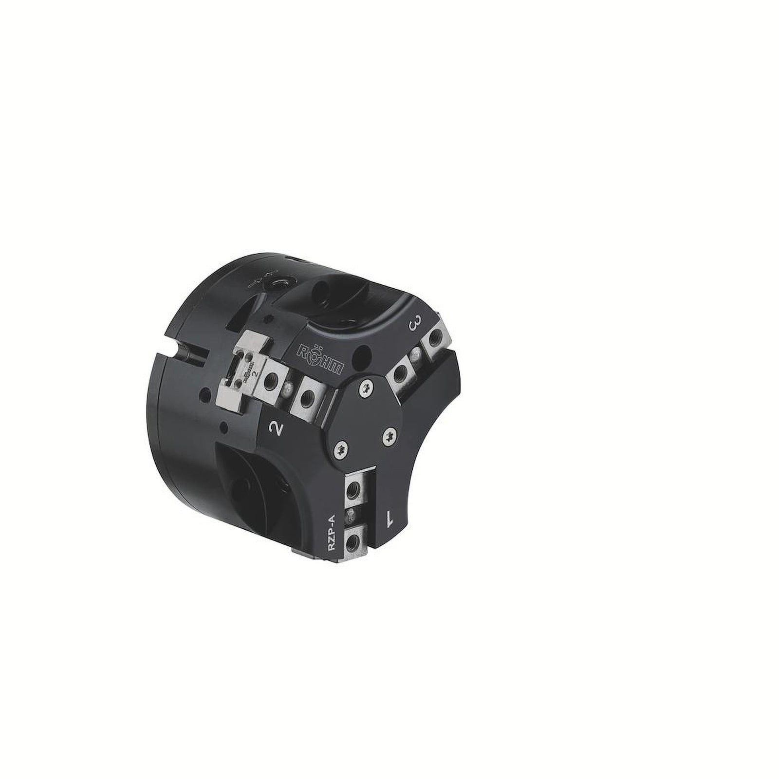 Röhm Laubgreifer Röhm RZP-A 125/3-1 GA, Zentrischgreifer, großer Backenhub, Greifkrafts
