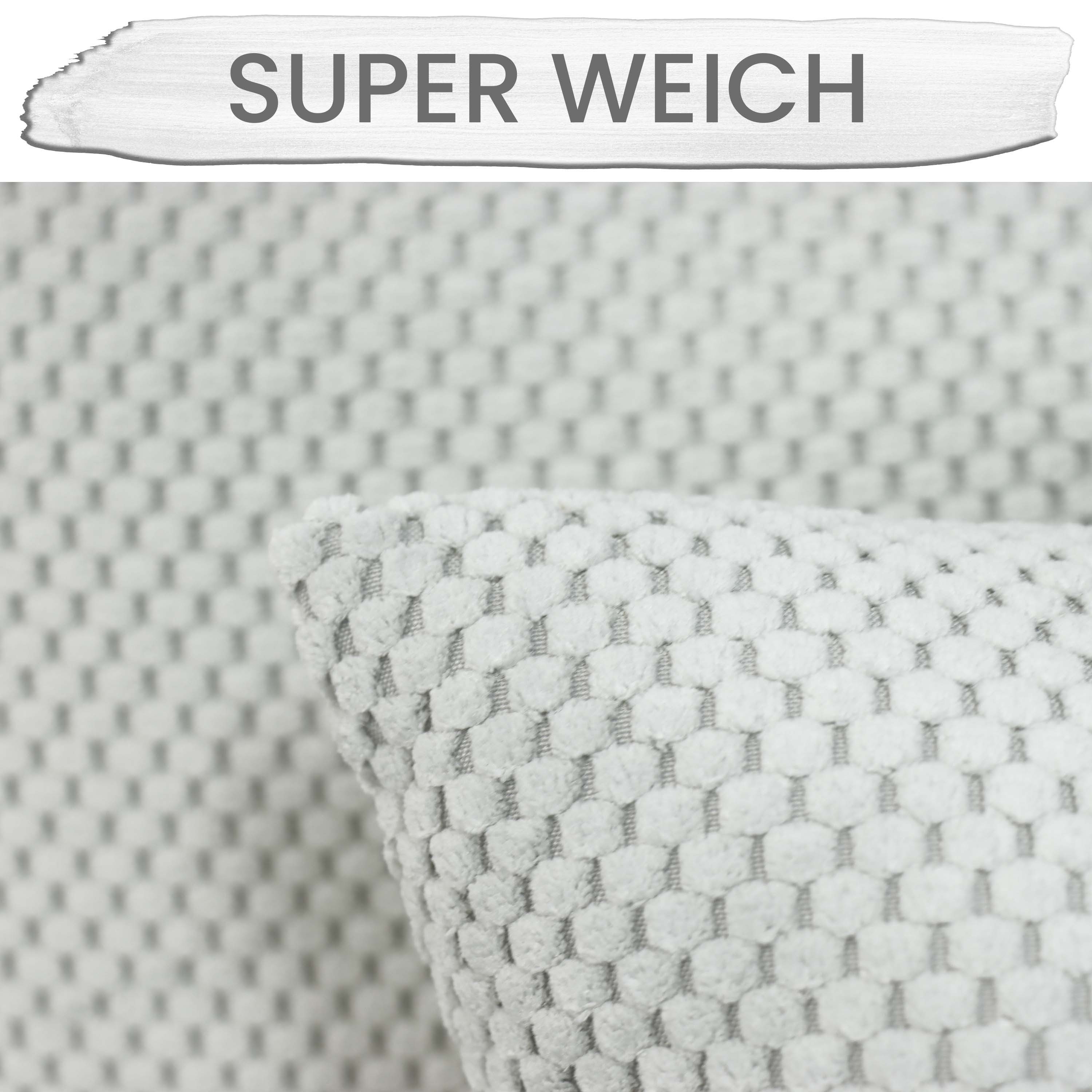 Amilian Dekokissen 2er Set Kissen - Zierkissen - Sofakissen mit Füllung und Kissenbezug, (2 Stück), Kopfkissen, Kuschelkissen, Couchkissen mit Kissenfüllung