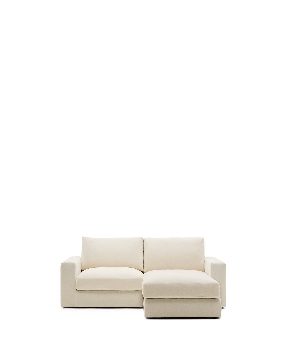 Natur24 Sofa Alea Modulares 3-Sitzer-Sofa 220 x 94 x 106 cm mit Chaiselongue rechts