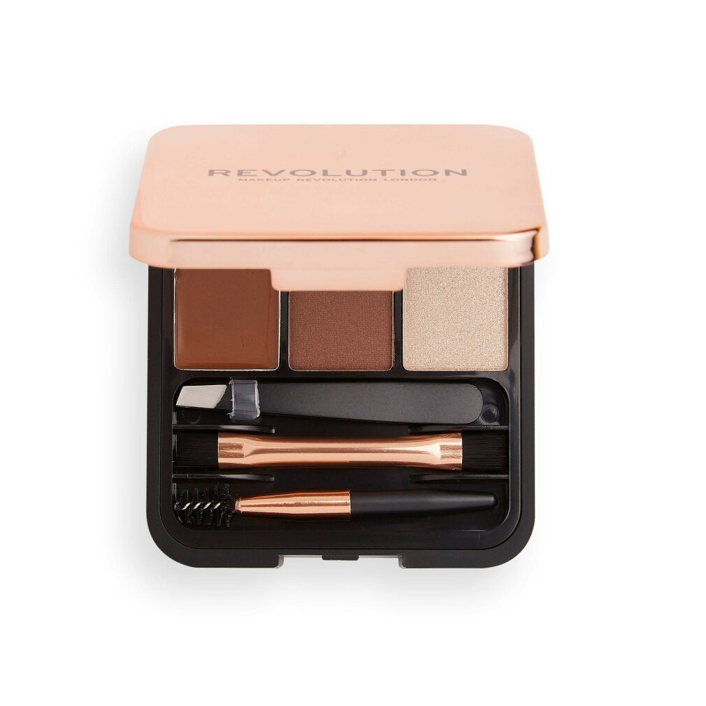Revolution Augenbrauen-Stift Makeup Brow Sculpt Kit Medium