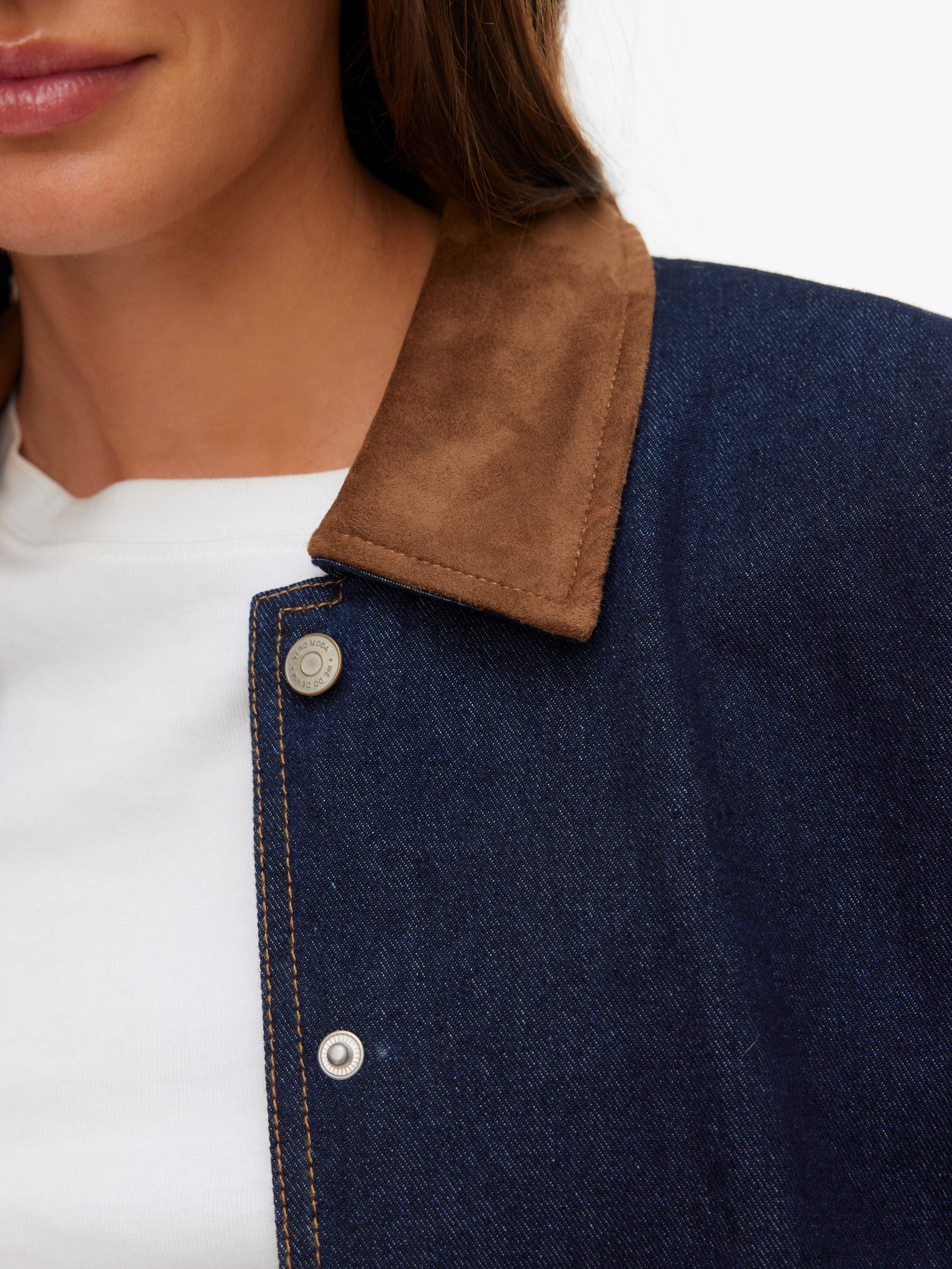 Vero Moda Jeansjacke VMNOVIE LS DENIM BARN JACKET SI346