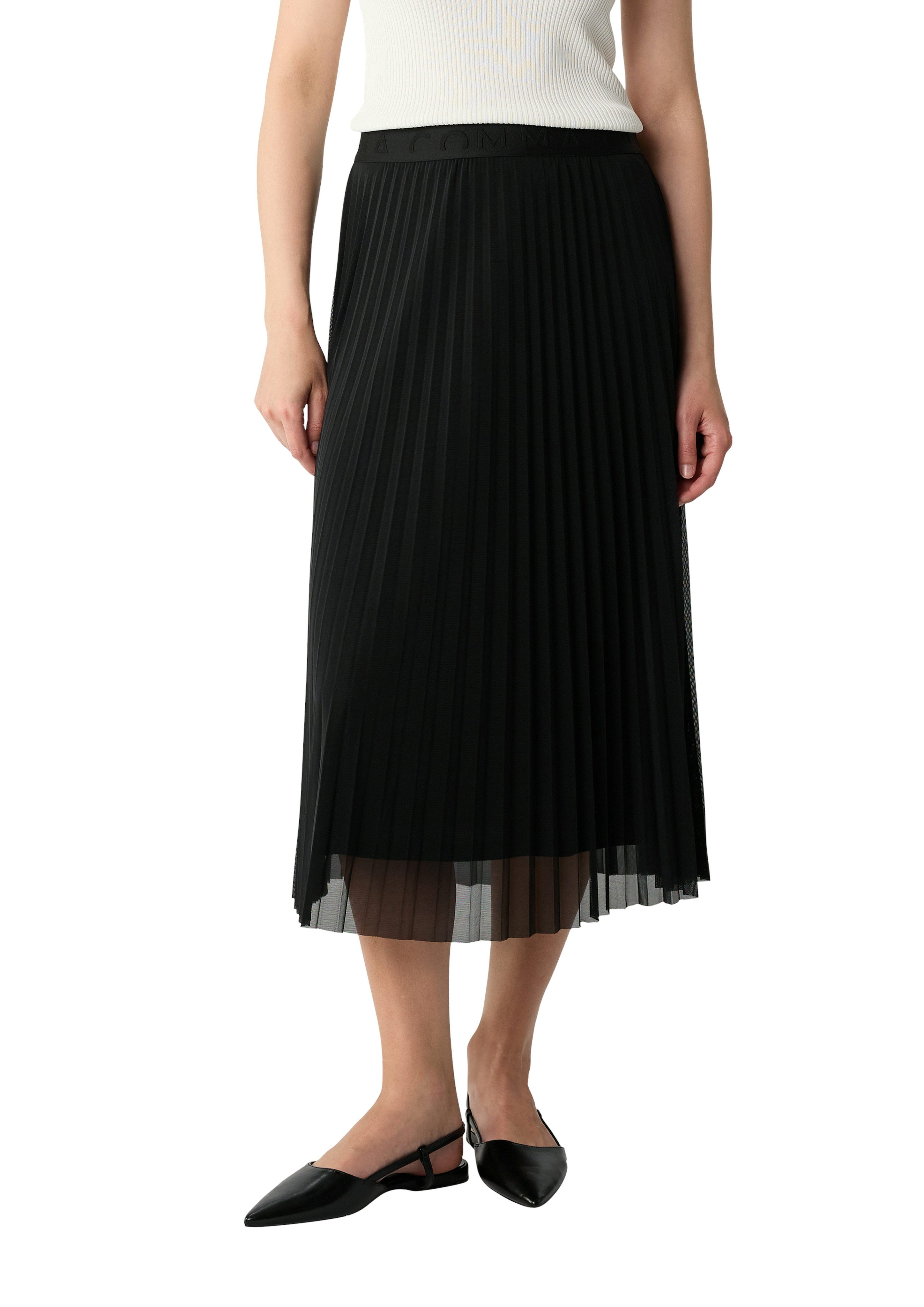 comma Meshrock mit Logodetail günstig online kaufen