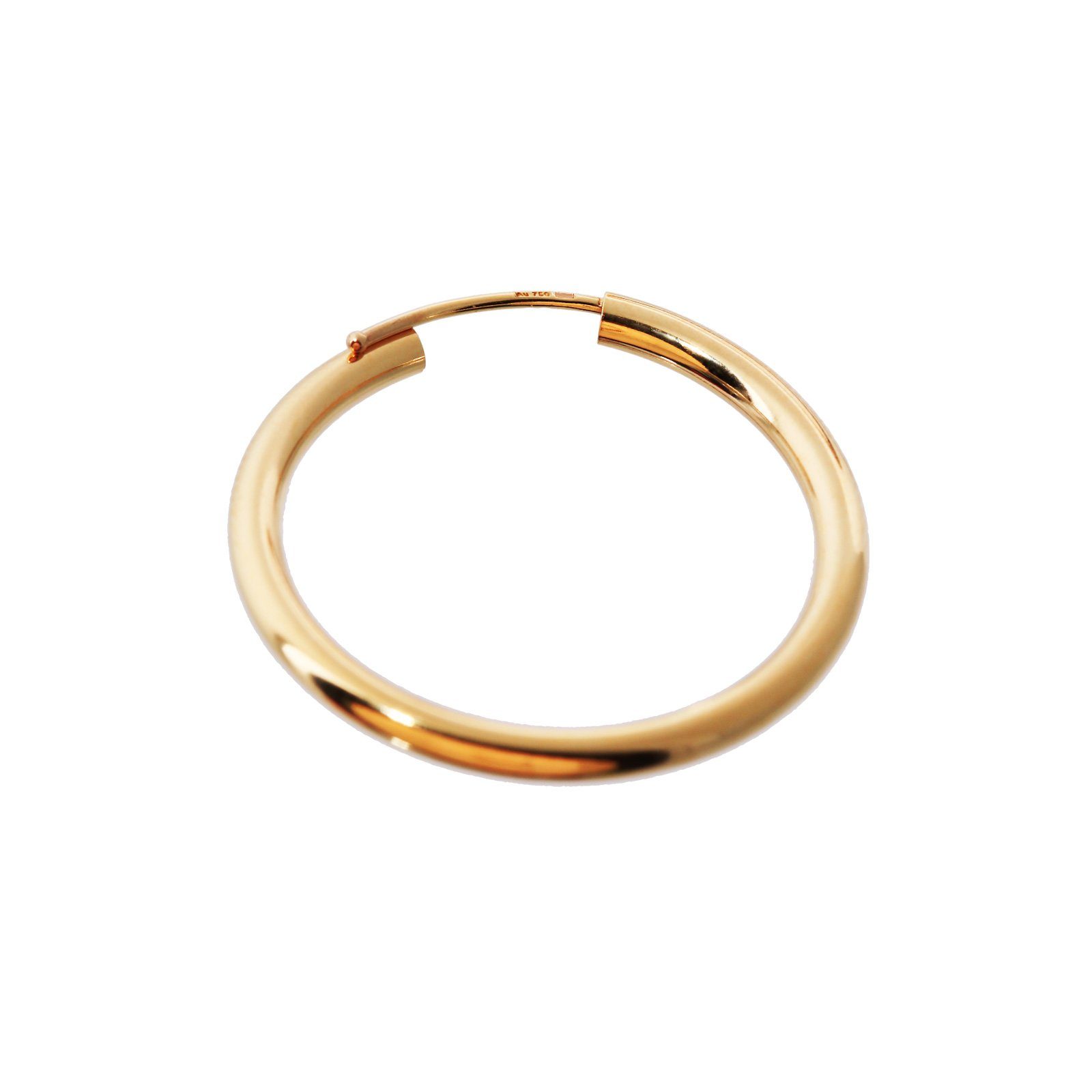 NKlaus Single-Creole Einzel 750 Gelbgold Creole günstig online kaufen