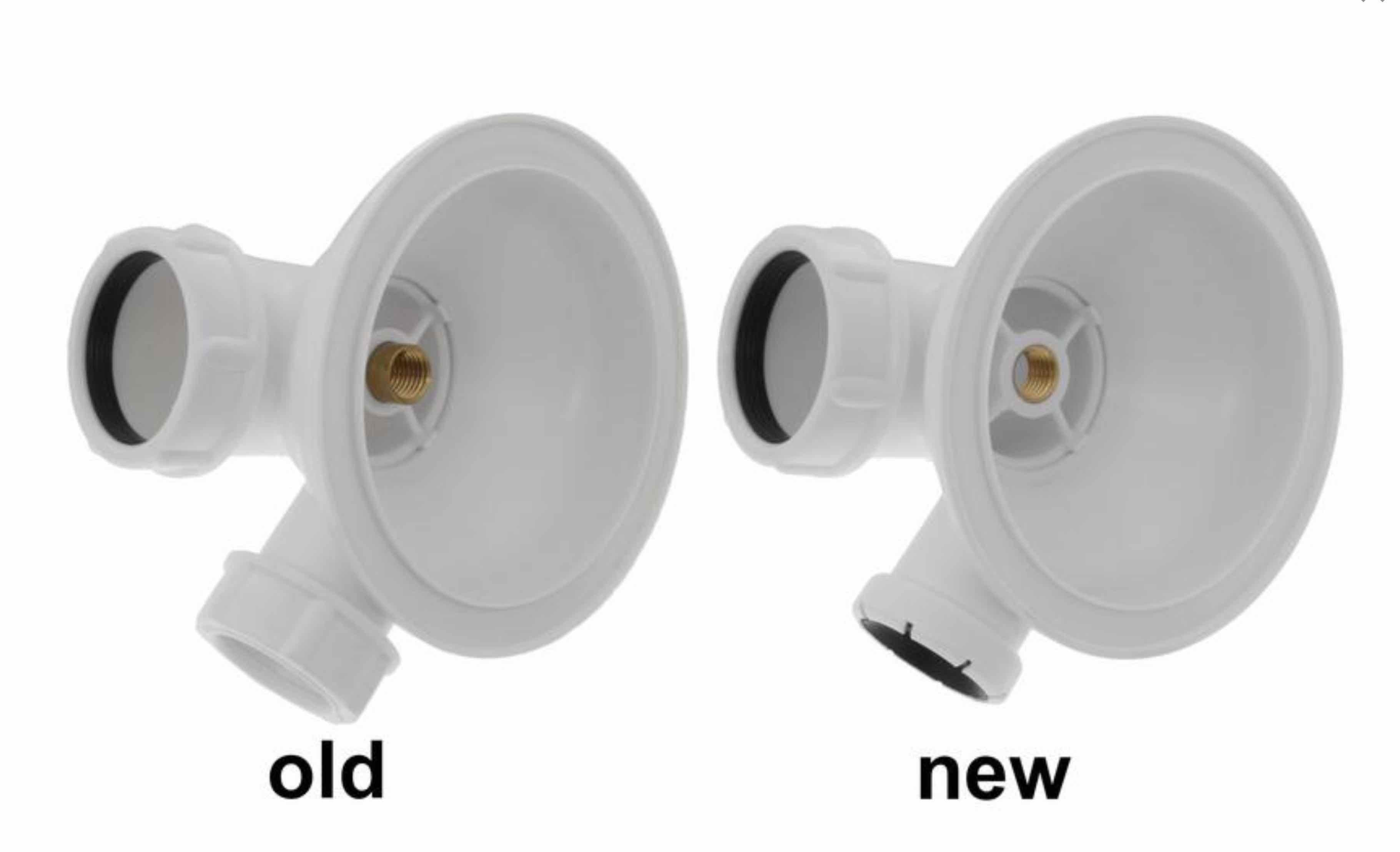 Blanco Einbauspüle Blanco Ablaufventil 3,5" mit Überlauf ohne Bowdenzug, weiß