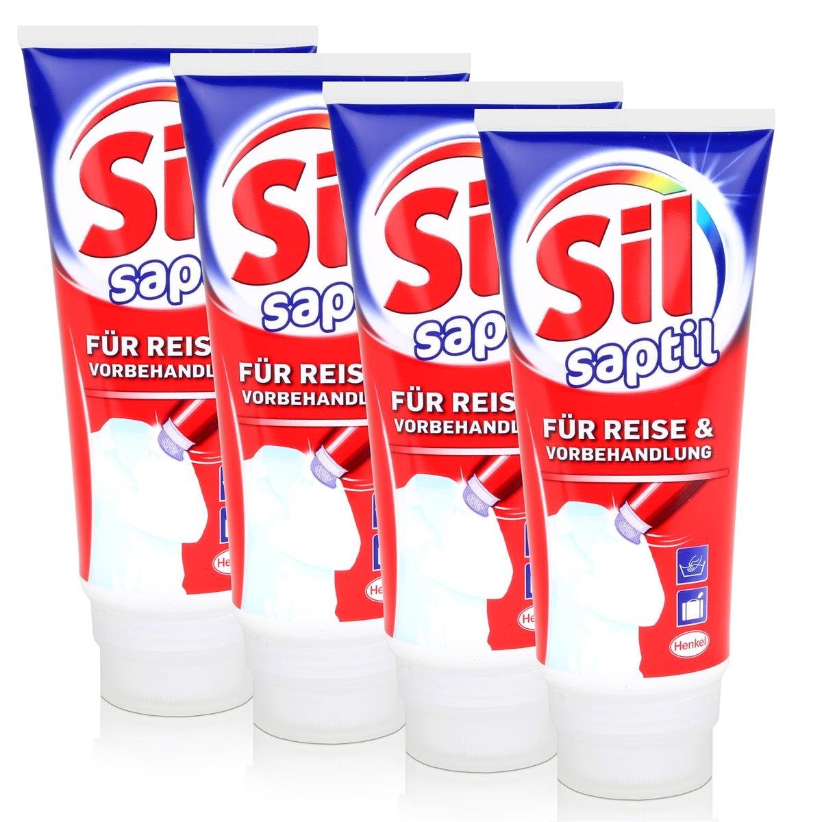 Sil Sil saptil Universal Fleckenentferner 200ml - Reise & Vorbehandlung (4 Spezialwaschmittel