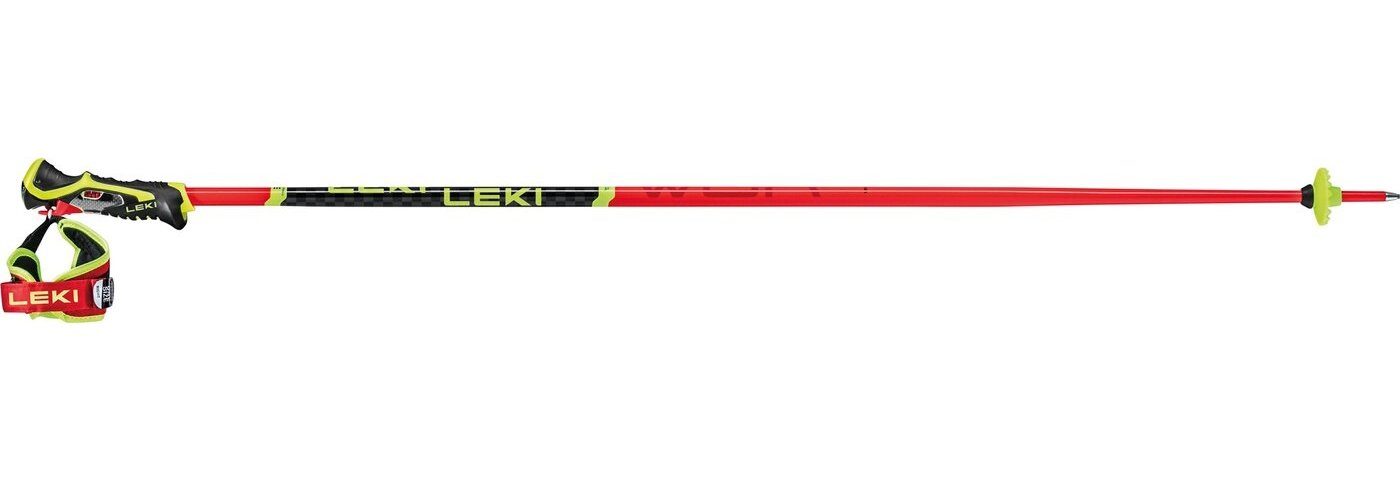 Leki Skistöcke WCR TBS SL 3D ROT-SCHWARZ