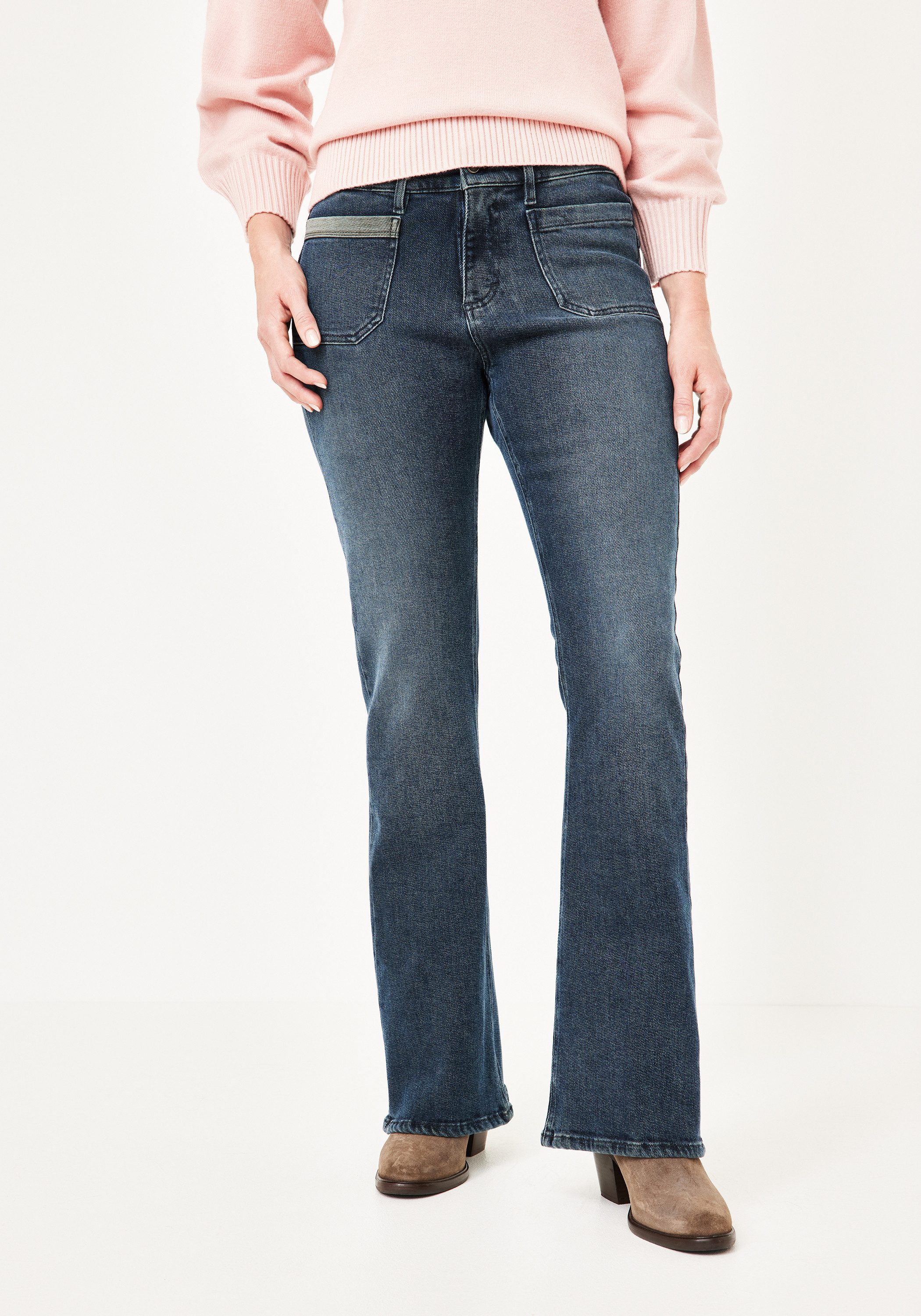 Paddock's Slim-fit-Jeans JANE High Rise Slim Fit Jeans mit Bootcut