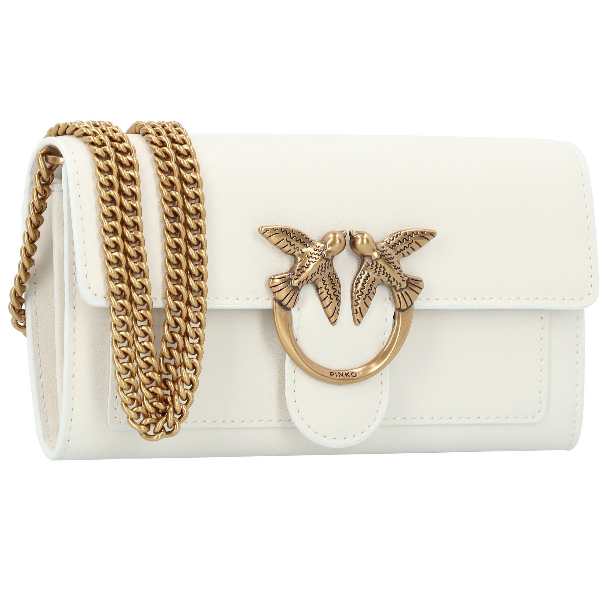 PINKO Clutch Love One, Leder