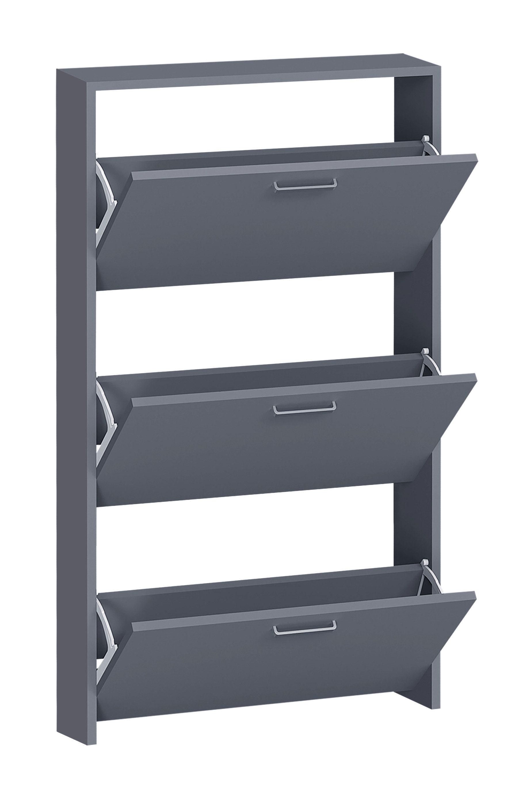 VCM Schuhschrank Schuhkommode Sulos H. 108 x B. 59 x T. 17 cm
