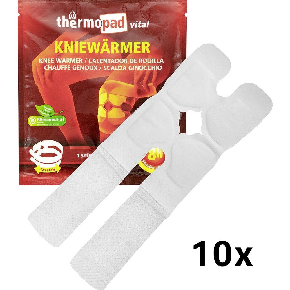 Thermopad Handwärmer Thermopad Kniewärmer S- XL Körperwärmer 10 St. 78604 Betriebsdauer (m