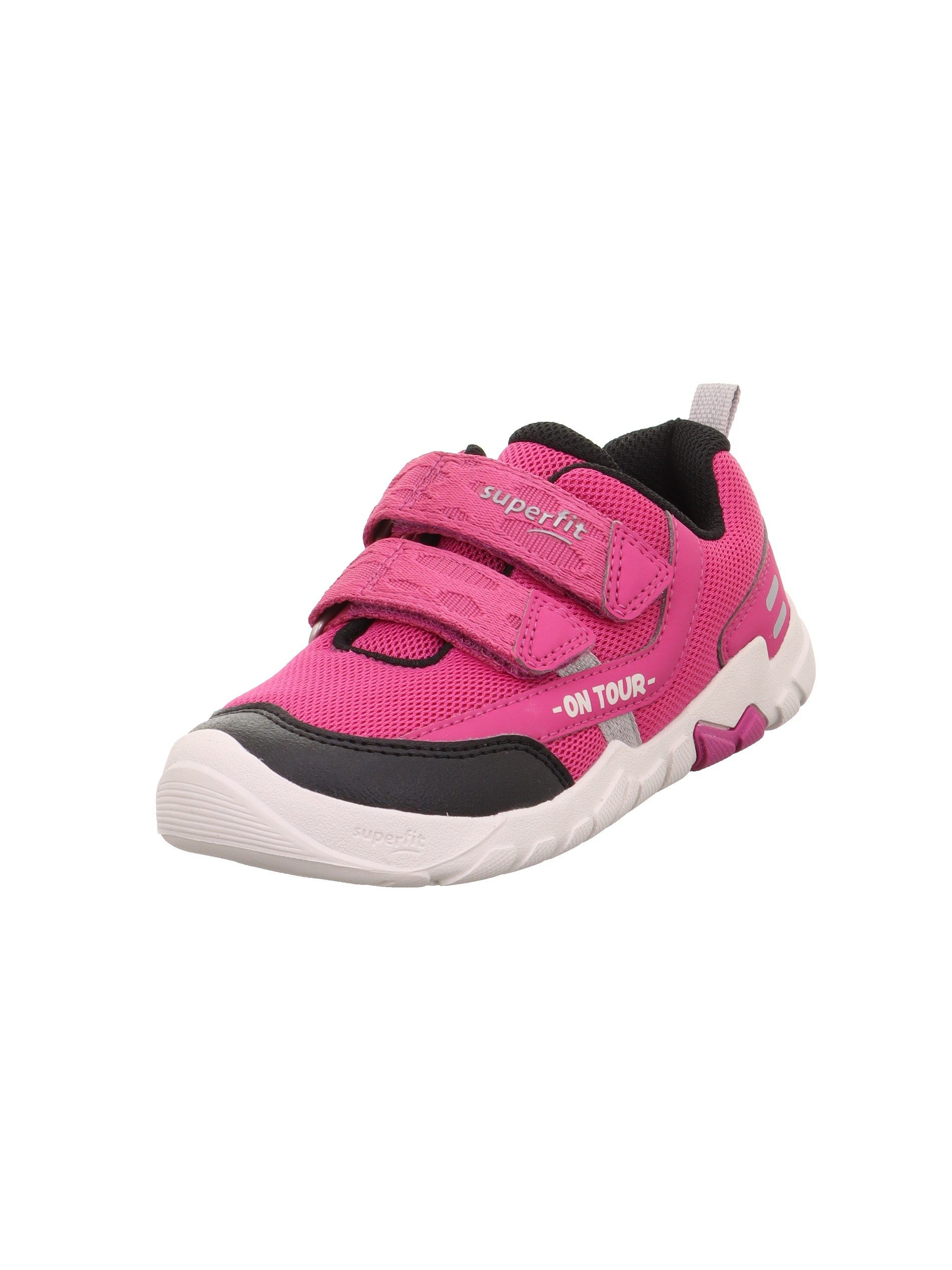 Superfit TRACE WMS: mittel Sneaker Klettschuh, mit herausnehmbarer Einlage, Größenschablone zum Download