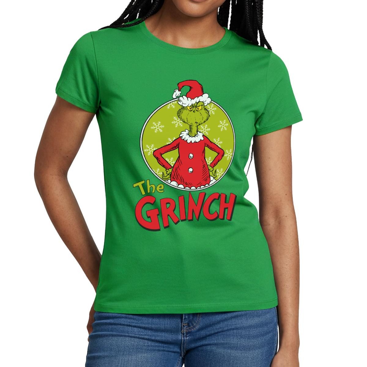 T-Shirt Der Grinch Logo The Grinch Frauen T-Shirt