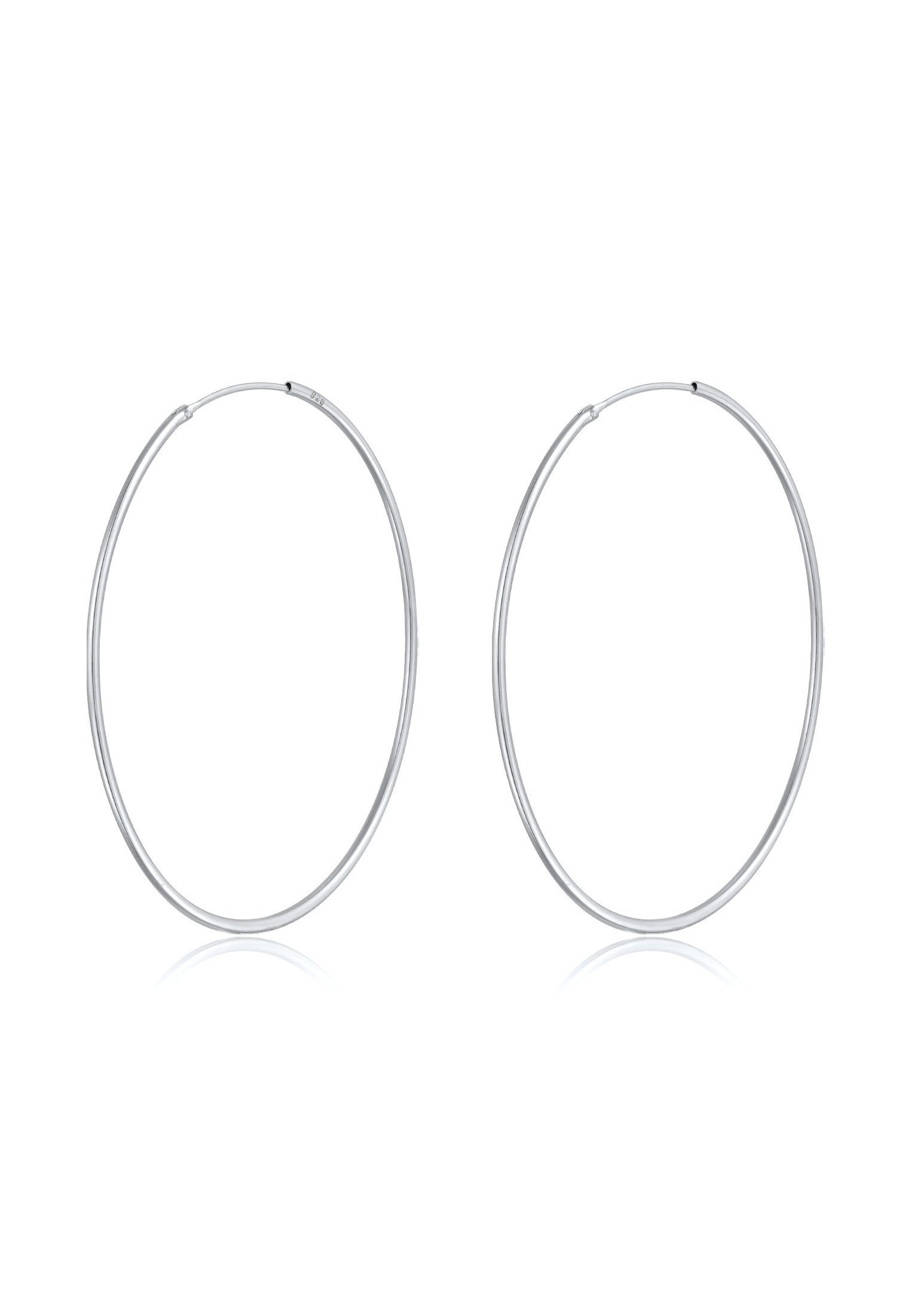 Elli Paar Creolen Creolen Rund Basic Klassisch 925 Silber günstig online kaufen