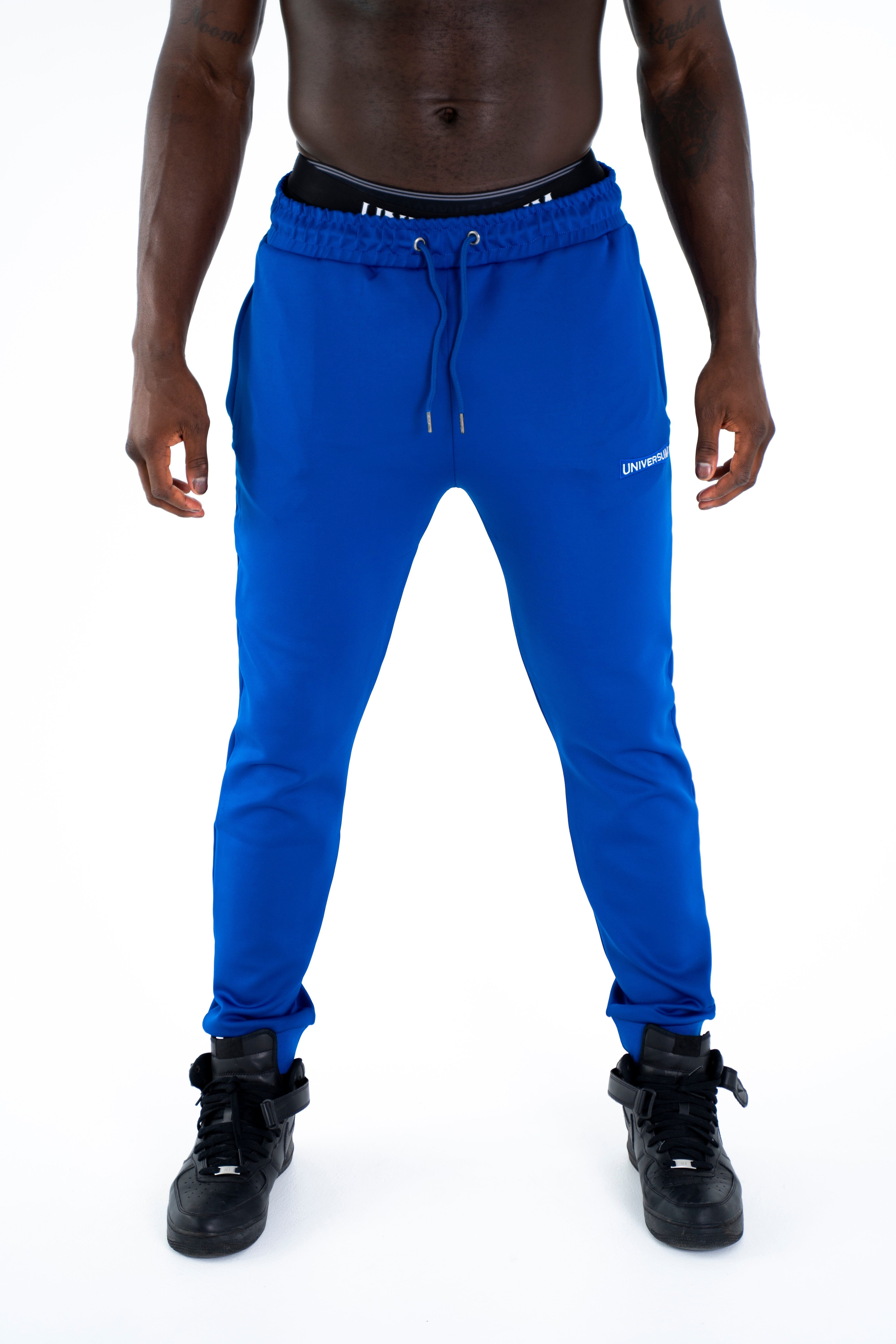 Jogginghose Fit Fitness Freizeit Modern Pants Jogginghose Sport, blau und Sportwear Universum für