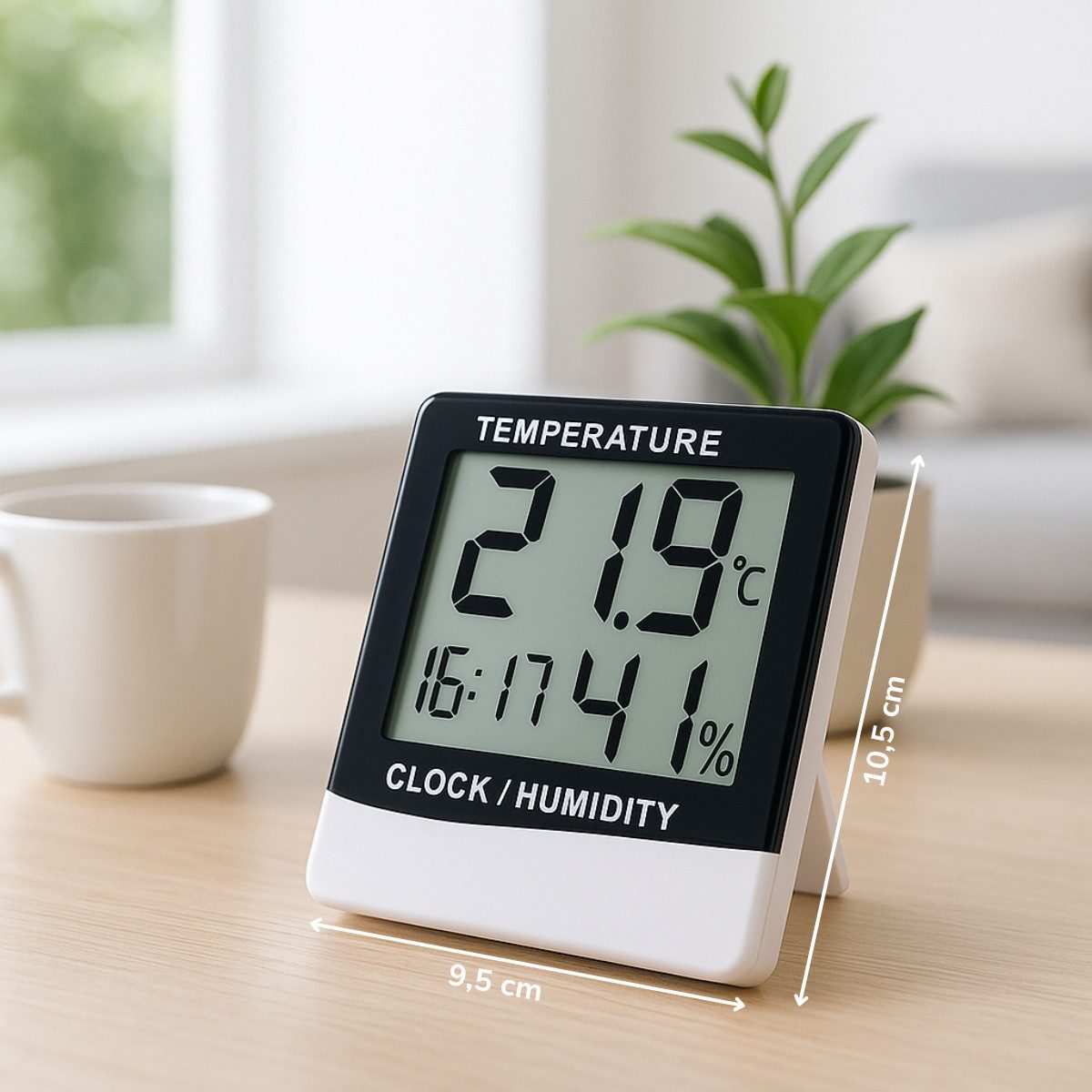 Grundig Grundig Wetterstation Digital 9.5x10.5x2cm Wetterstation