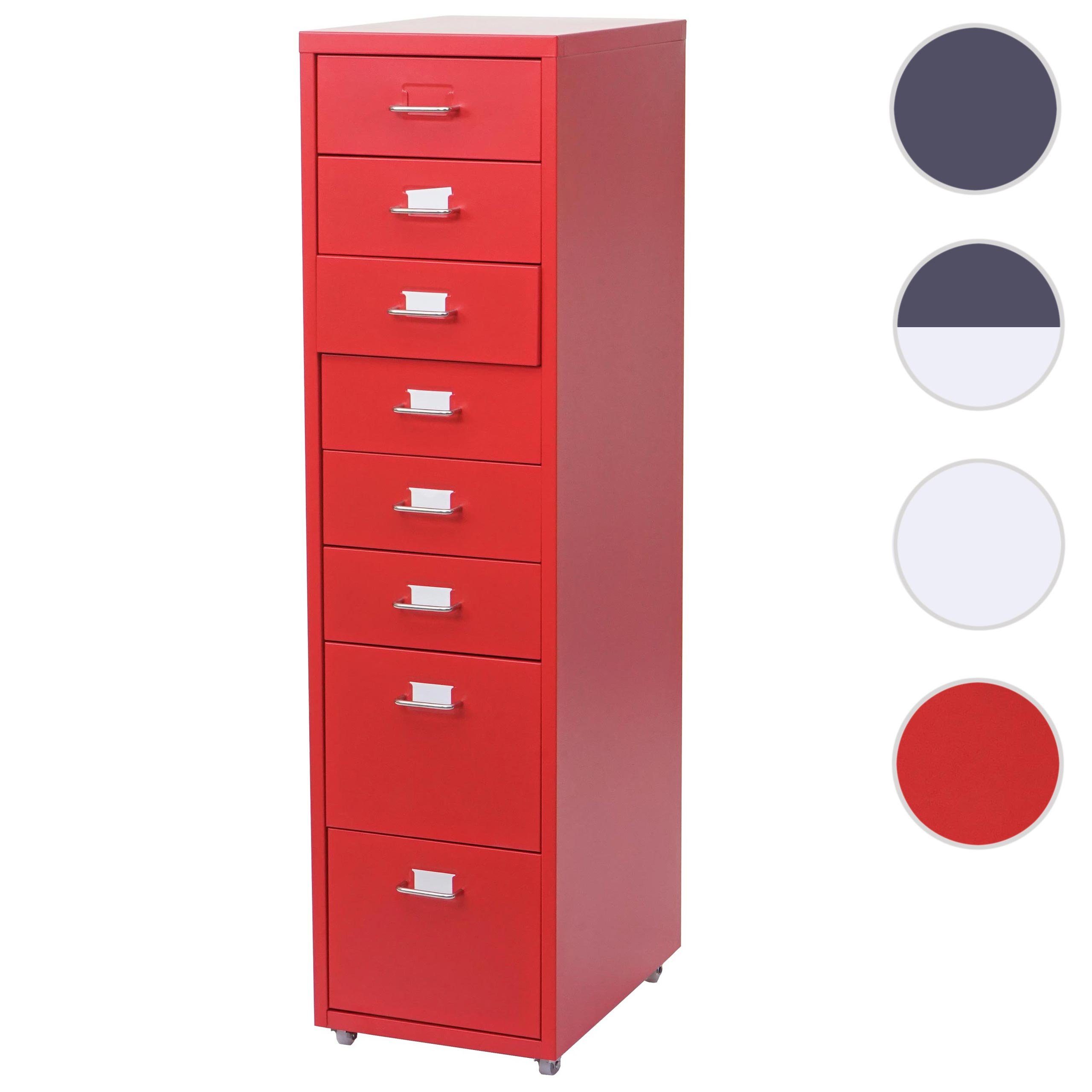 MCW Rollcontainer T851-8, 8 Schubladen, Mit günstig online kaufen