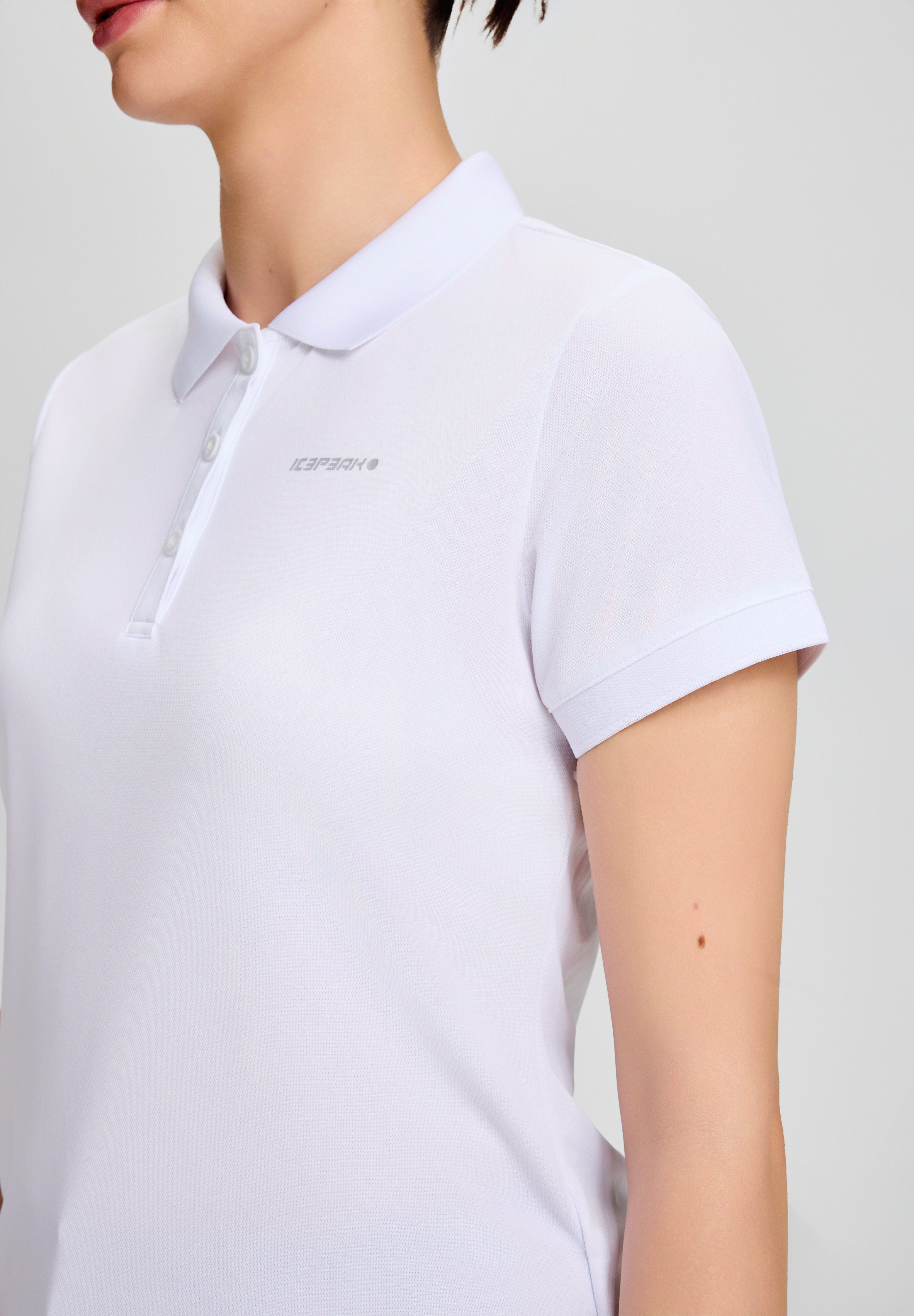 Icepeak Poloshirt BAYARD sportlicher Stil, aus Polyester, schnelltrocknend, pflegeleicht
