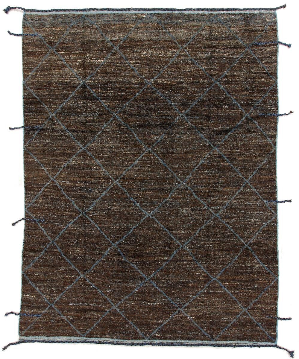 Orientteppich Berber Maroccan Design 232x308 Handgeknüpfter Moderner Orientteppich, Nain Trading, rechteckig, Höhe: 25 mm