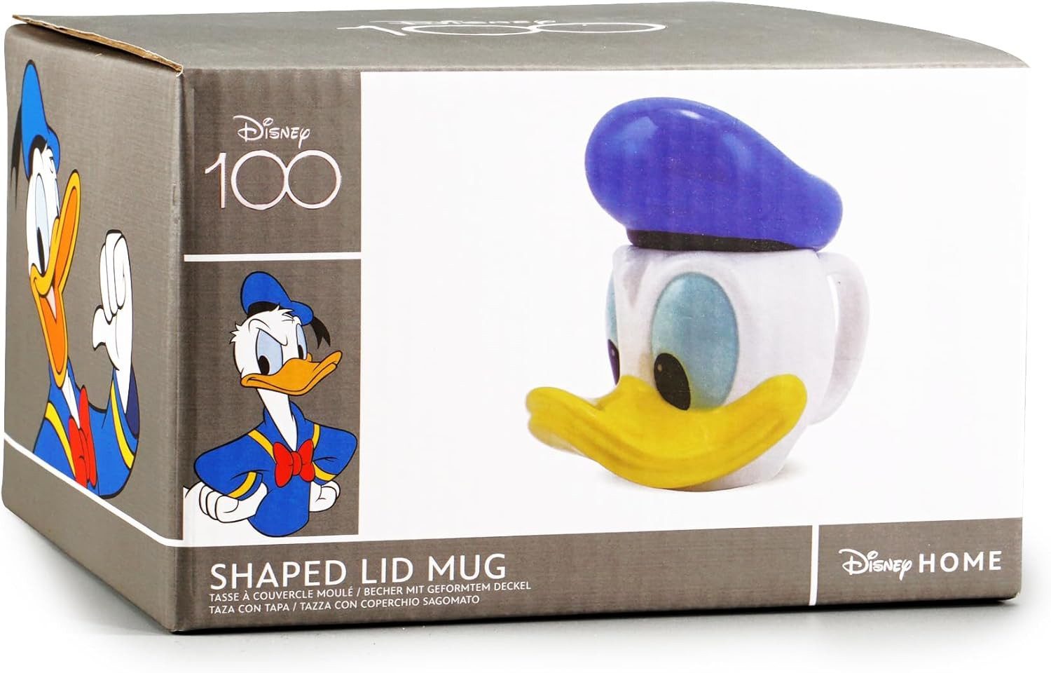 Half Moon Bay Tasse Donald Duck 3D Shaped Tasse, 1-tlg., Offiziell lizenziertes Disney Produkt
