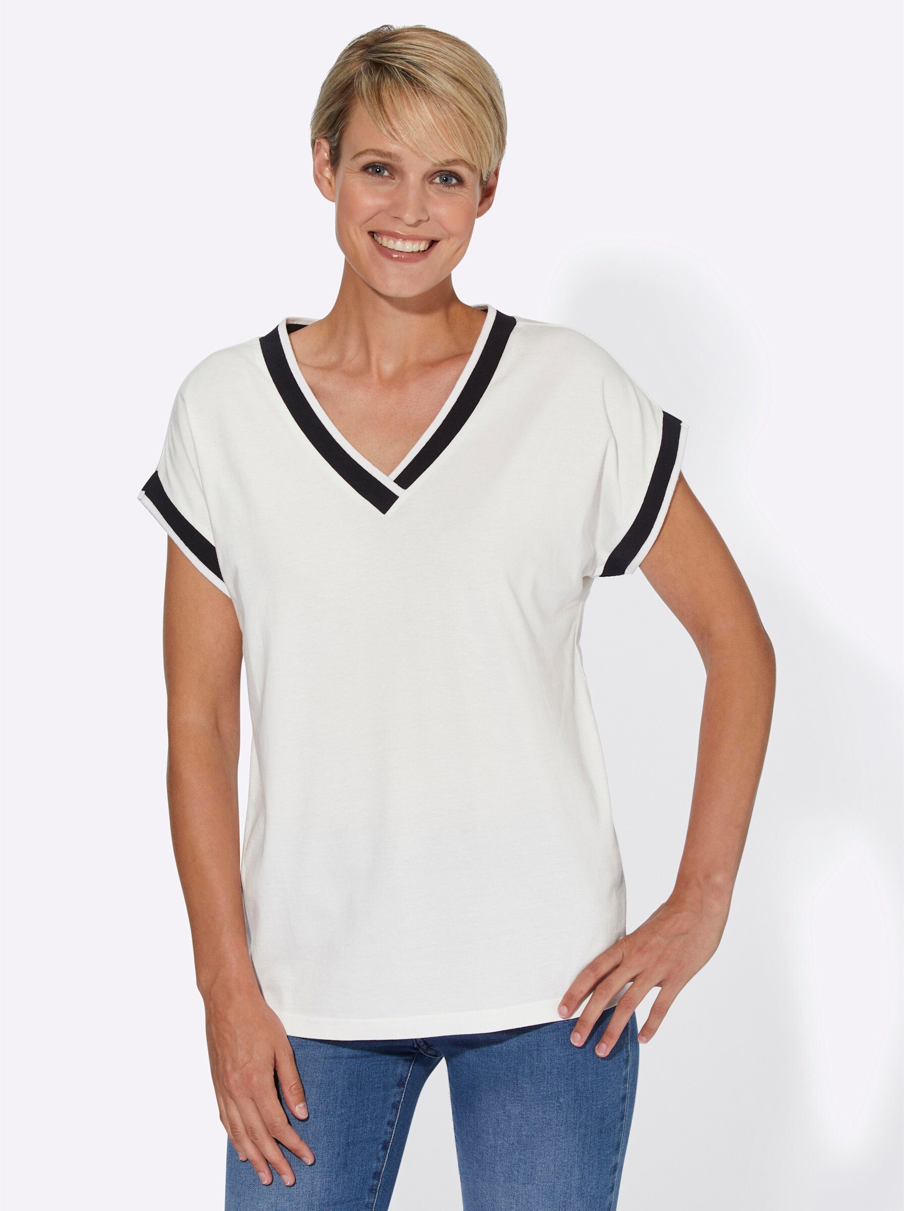 Sieh an! T-Shirt Kurzarmshirt günstig online kaufen