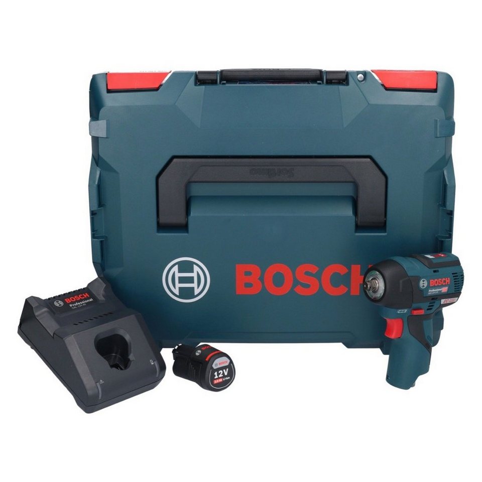 Thumbnail - Bosch Professional Akku-Schlagschrauber GDS 12V-115 Professional 12V 115 Nm 3/8" Brushless + Akku 3 Ah + Lader