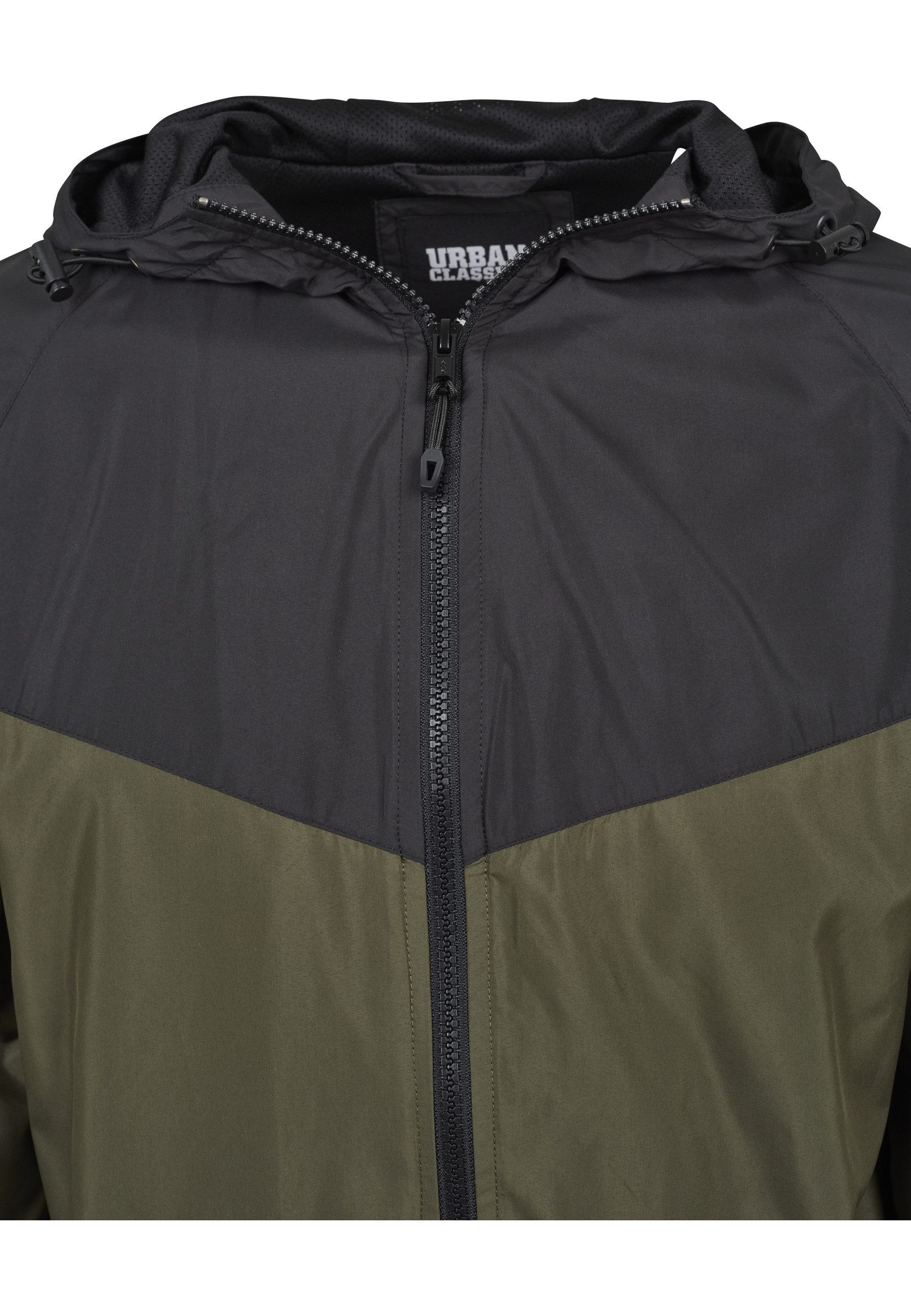 URBAN CLASSICS Allwetterjacke Urban Classics Herren 2-Tone Tech Windrunner (1-St)