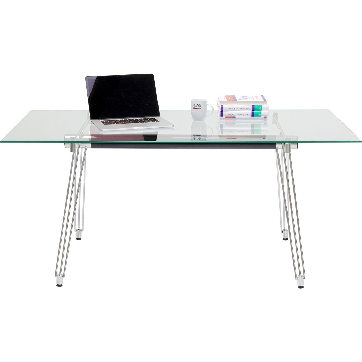 Kare Design Schreibtisch Officia ESG, 160x80 cm