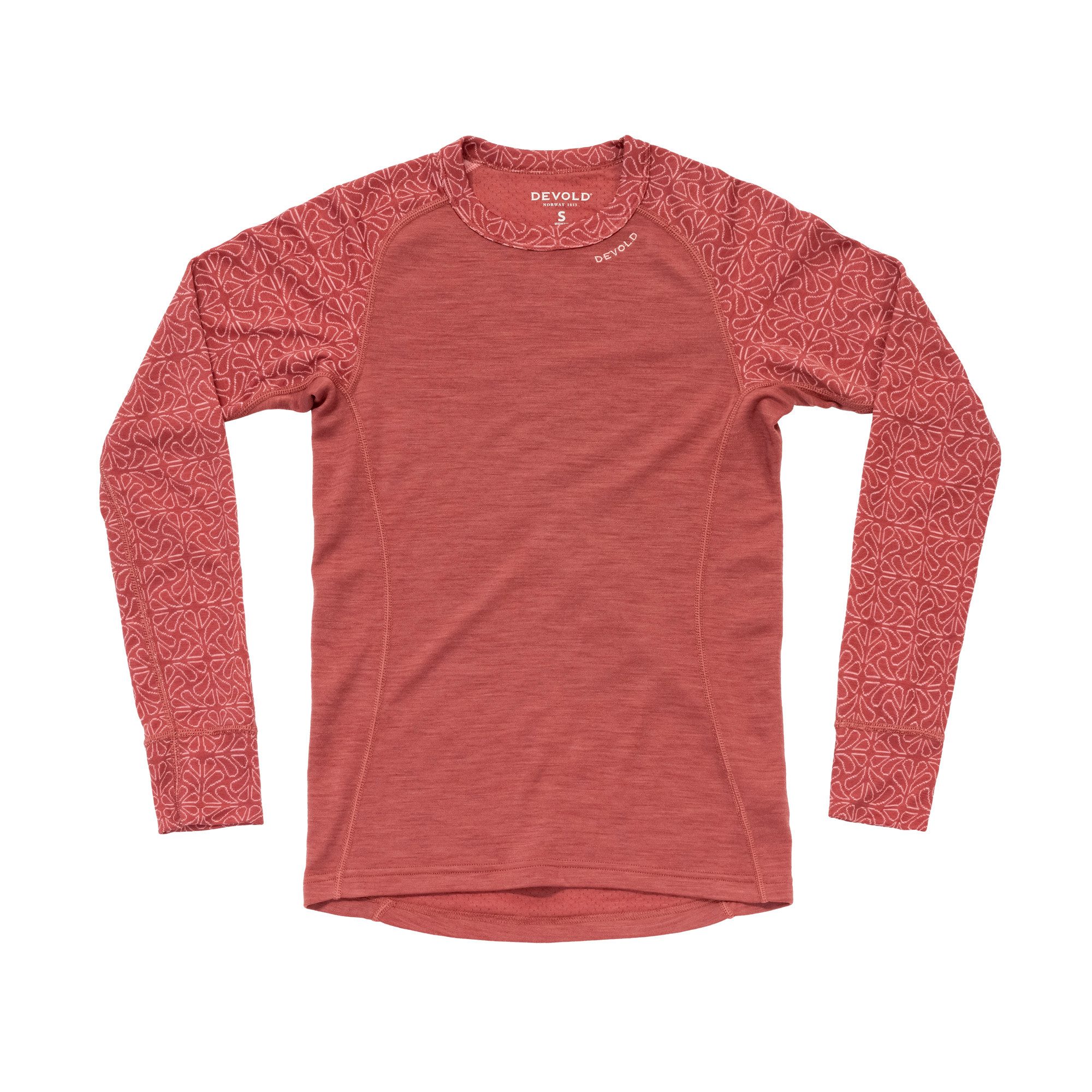 Devold Funktionsunterhemd DUO ACTIVE MERINO 205 SHIRT WMN - MARSALA