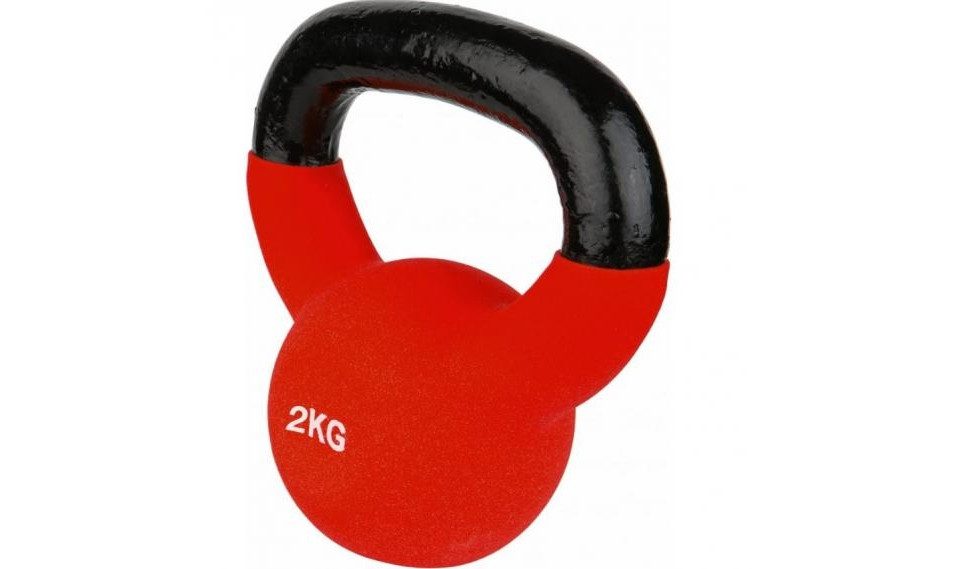 V3Tec Hantel Kettlebell 2 kg,rot