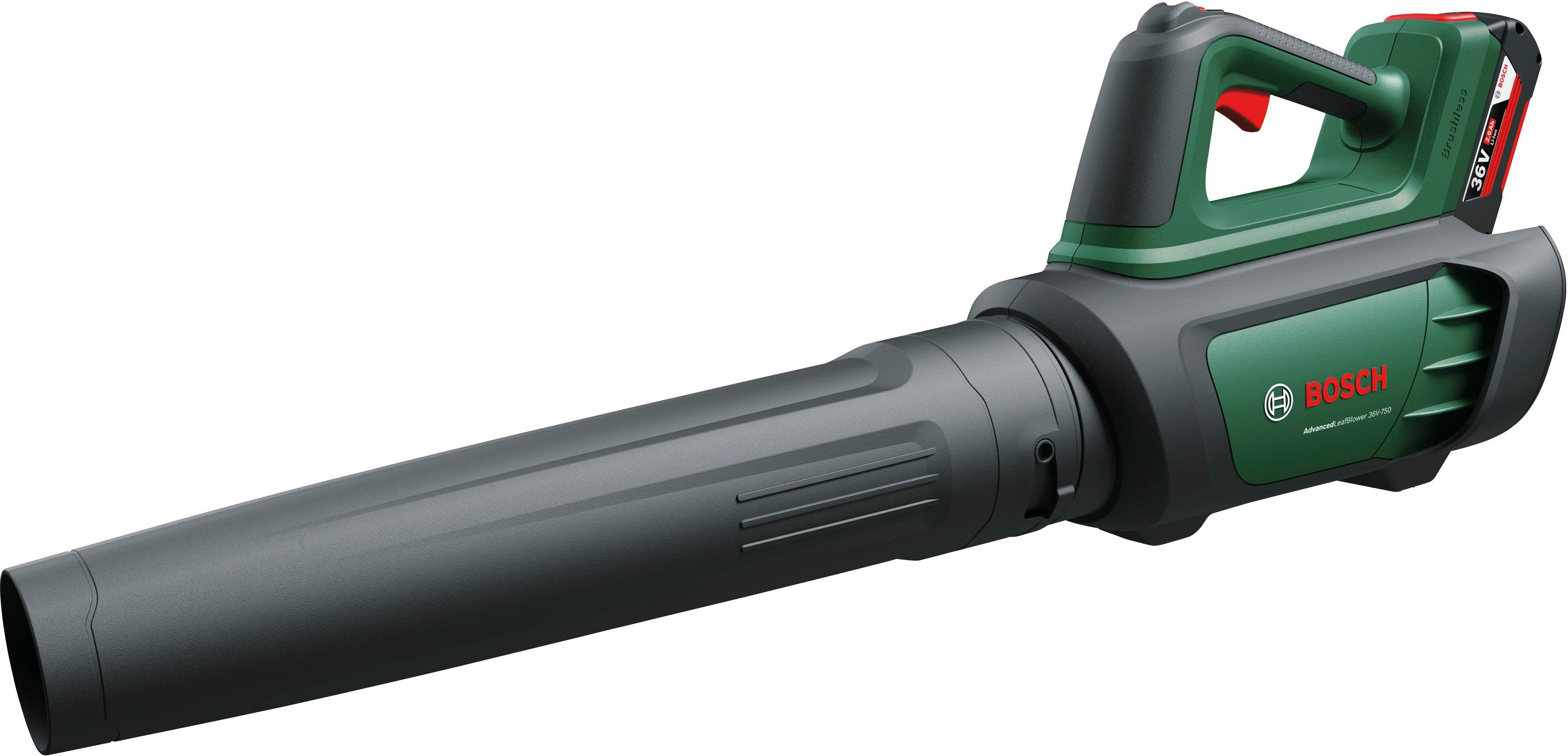 Bosch Home & Garden Akku-Laubbläser AdvancedLeafBlower 36V-750, mit Akku 36V/2,0 Ah und Ladegerät – Bild 3 von 5
