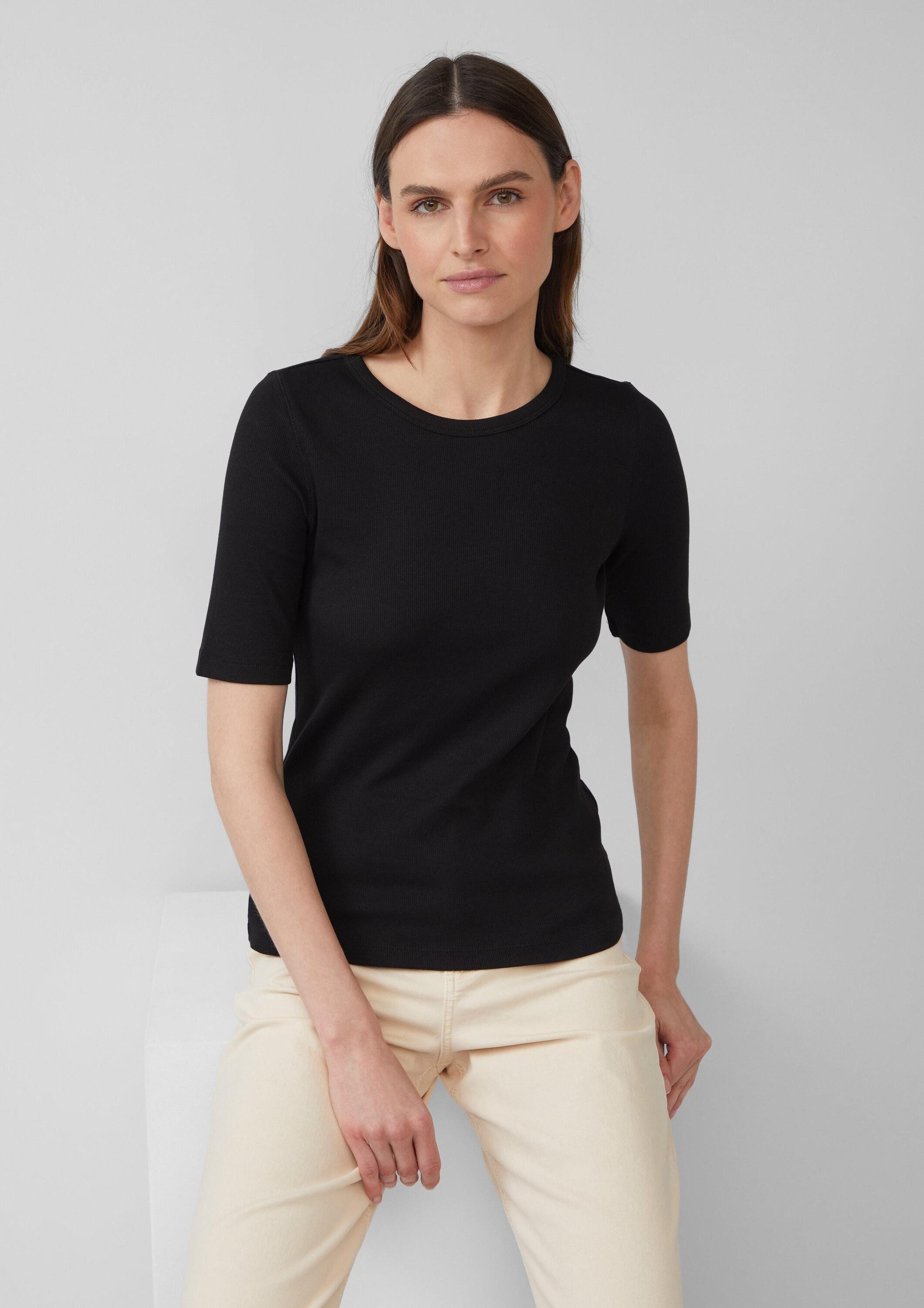 s.Oliver Kurzarmshirt T-Shirt (1-tlg) günstig online kaufen