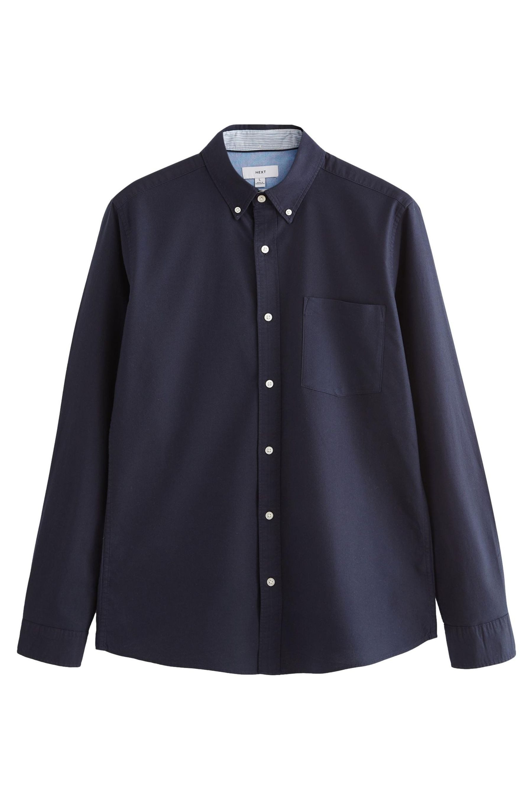 Next Langarmhemd Langärmeliges Oxfordhemd im Slim günstig online kaufen