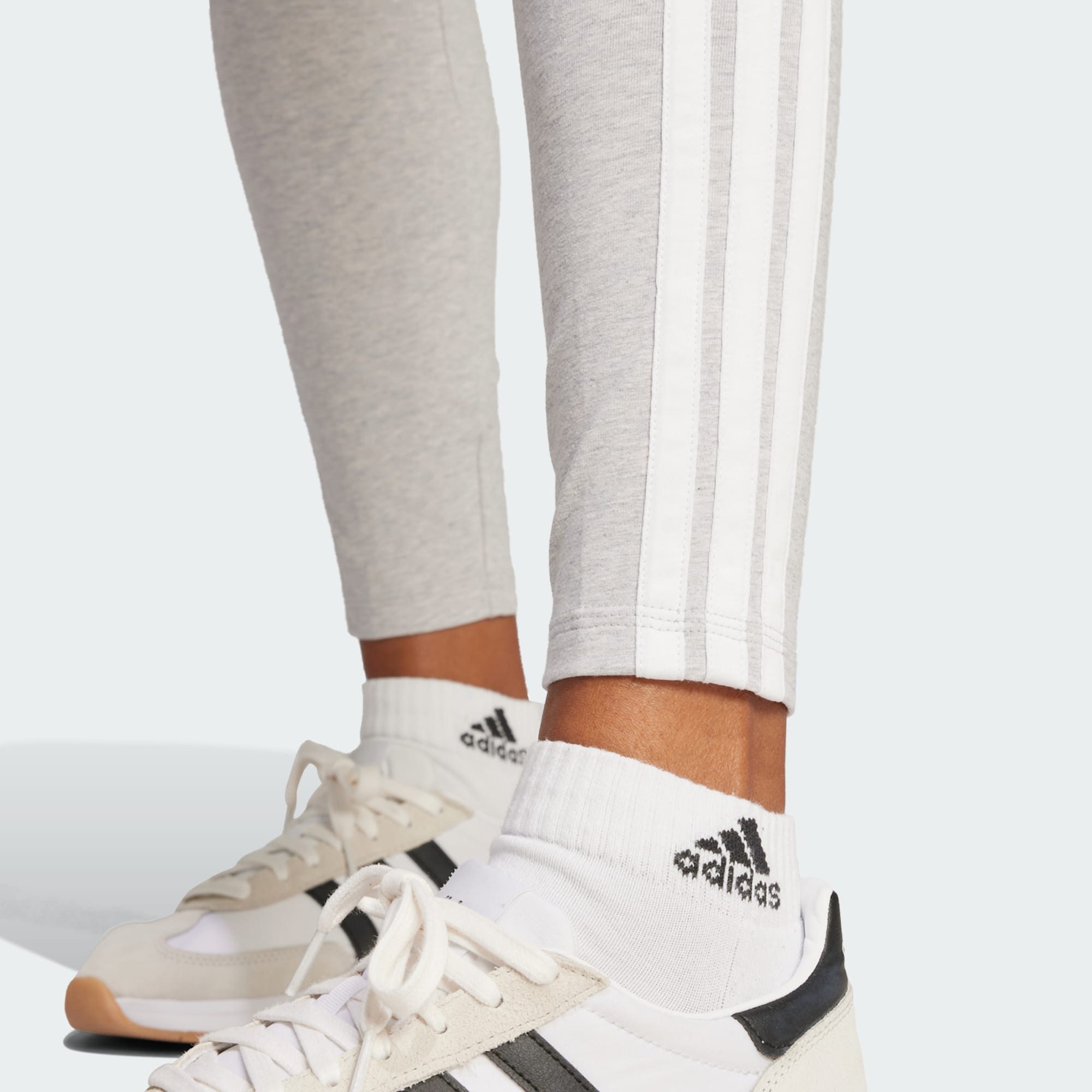 adidas Sportswear Leggings ESSENTIALS 3-STREIFEN COTTON LEGGINGS (1-tlg)