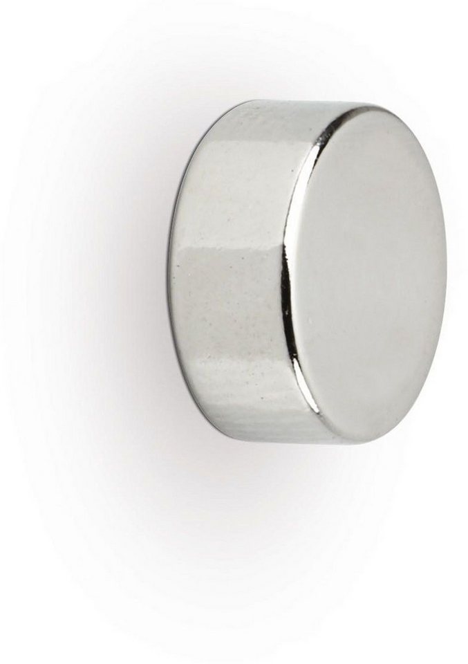 Thumbnail - MAUL Magnet Neodym-Scheibenmagnet 5x12mm 4000g hellsilber VE=10 Stück