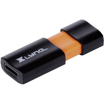 XLYNE Xlyne Wave USB-Stick 32 GB Schwarz, Orange 7132000 USB 2.0 USB-Stick
