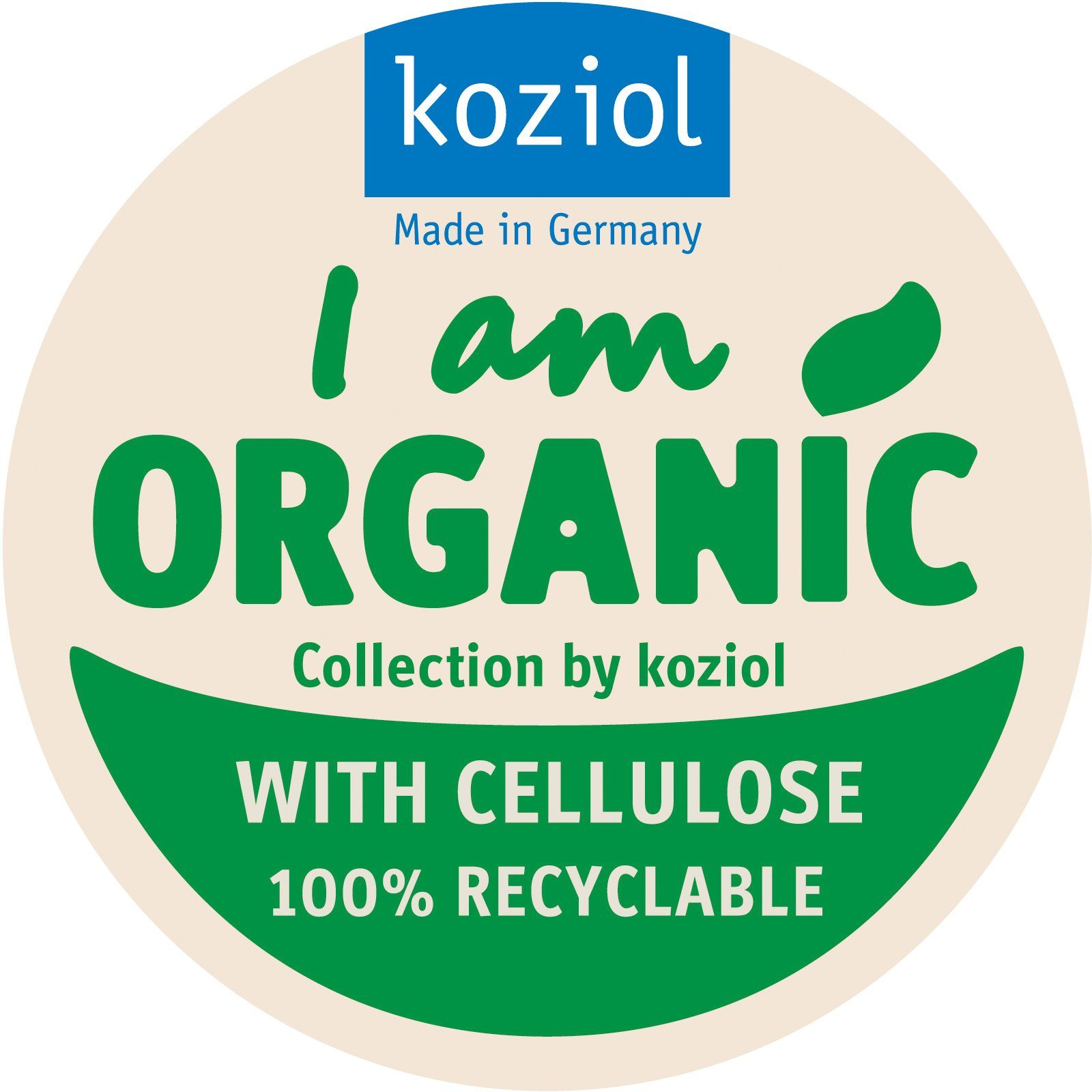 organic KOZIOL in Melaminfrei, Germany, produziert green Biomülleimer recycelbar. 100% neutral BIBO, made CO²