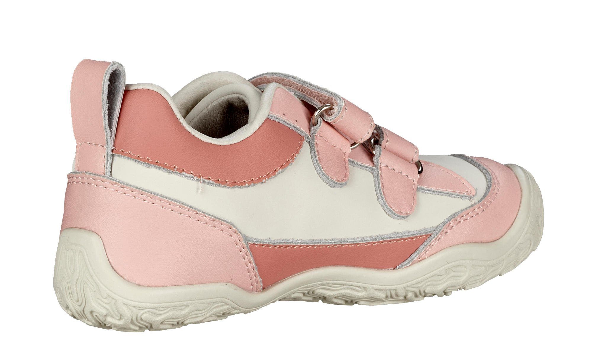 Ballop Sneaker Tenui (flexible Sohle, Klettverschluss) pink Kinder Barfußschuh