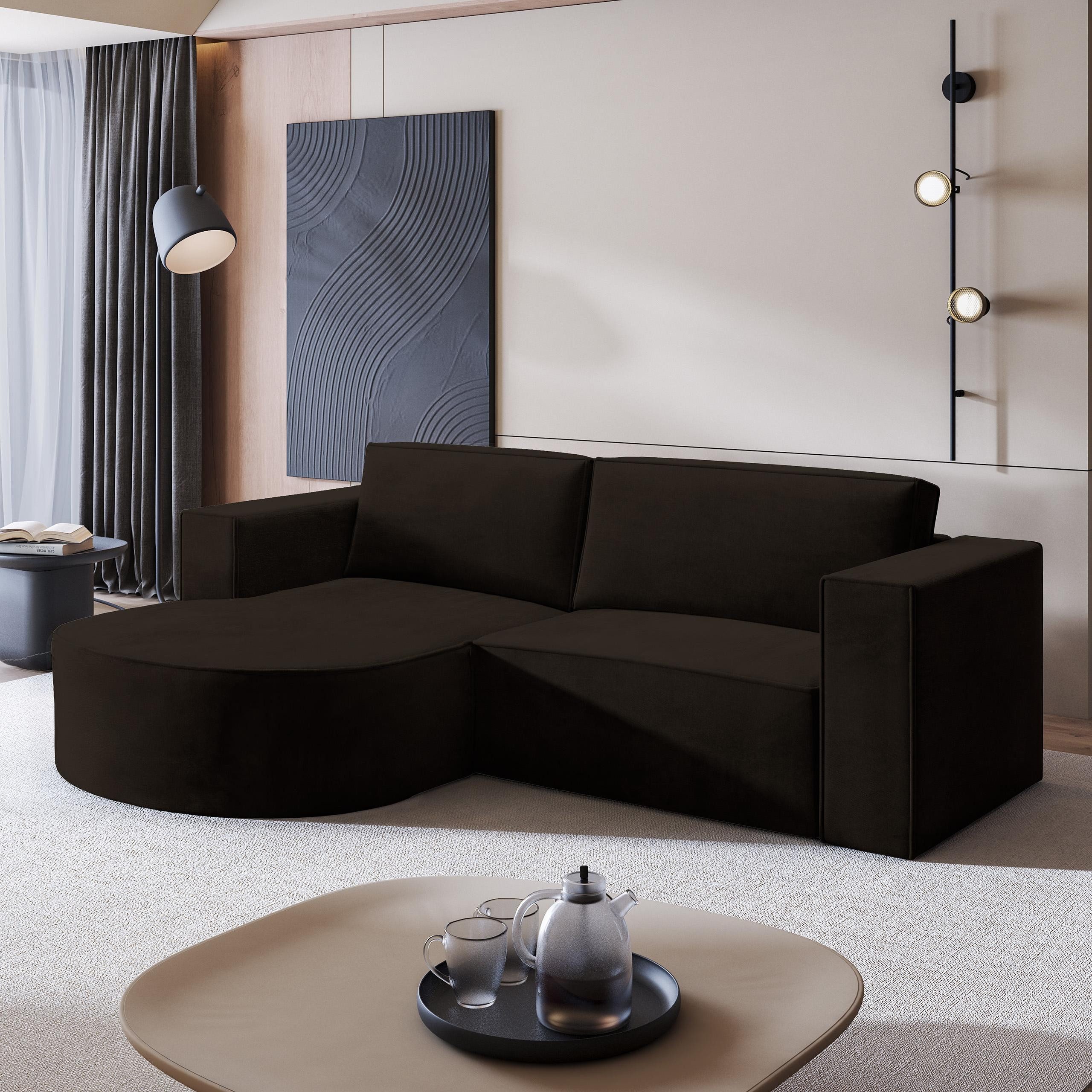 Masseno Ecksofa SORELA mit Schlaffunktion L-Form, günstig online kaufen