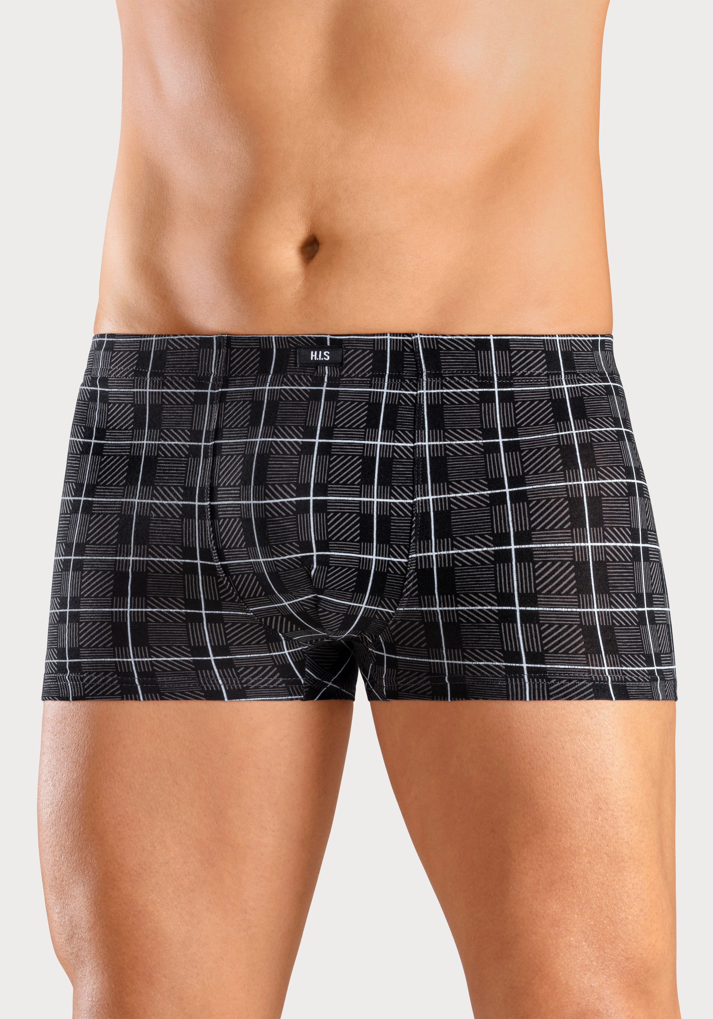 H.I.S Boxer Boxershorts für Herren (Packung, 5-St) aus Baumwoll-Stretch günstig online kaufen