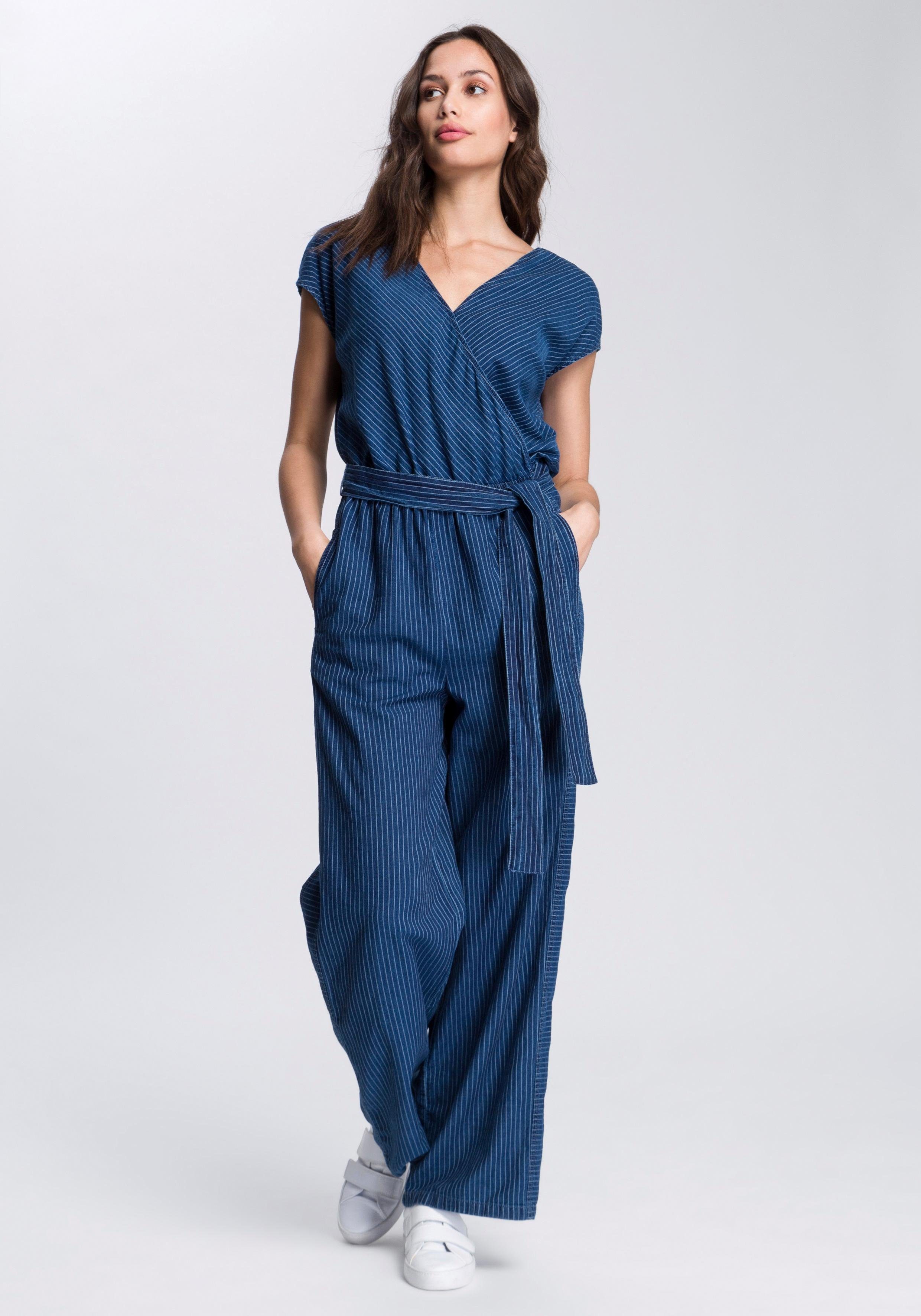 edc by Esprit Jumpsuit mit Ausschnitt in Wickeloptik online kaufen OTTO