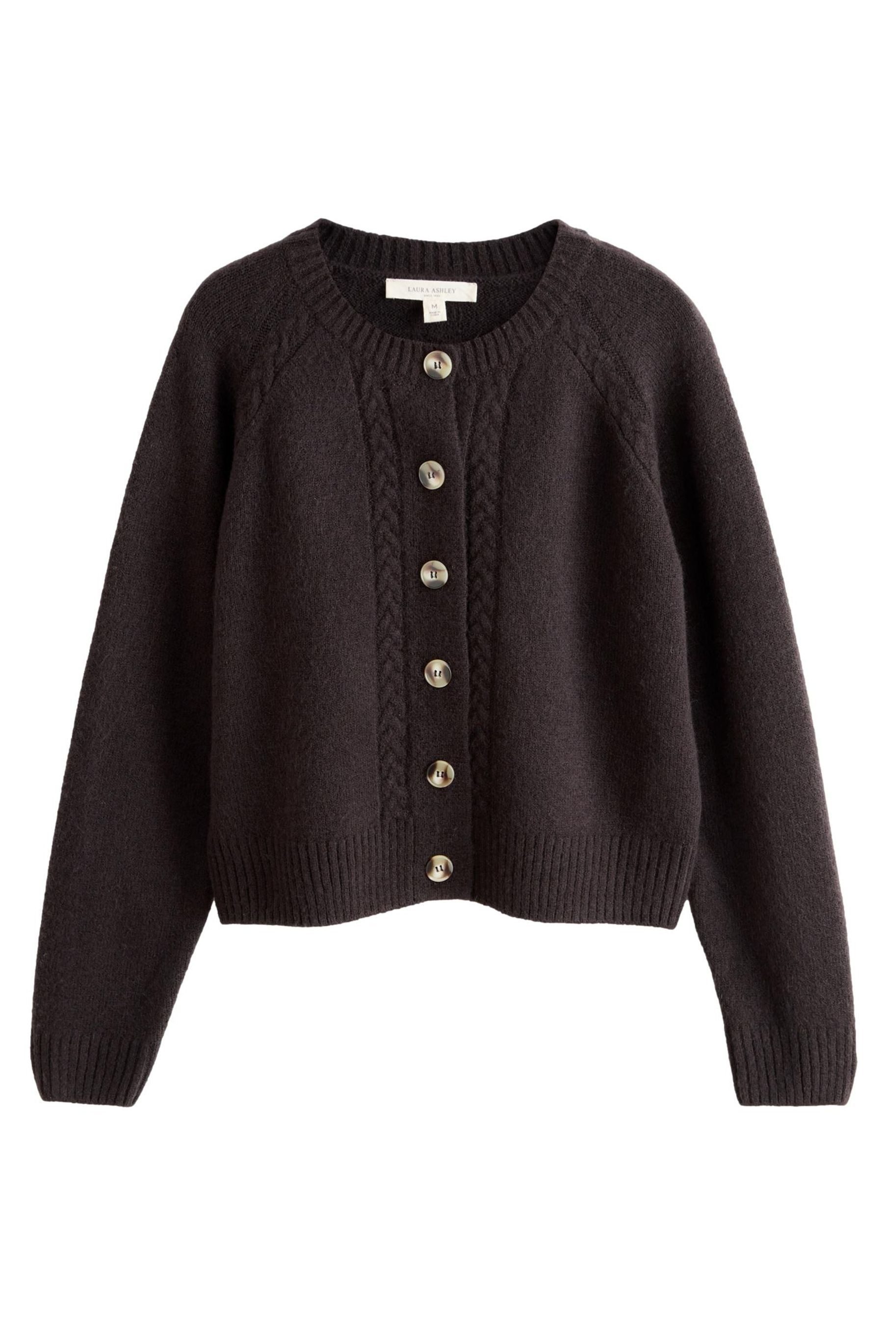 Strickjacke Laura Ashley Strickjacke mit Zopfmuster