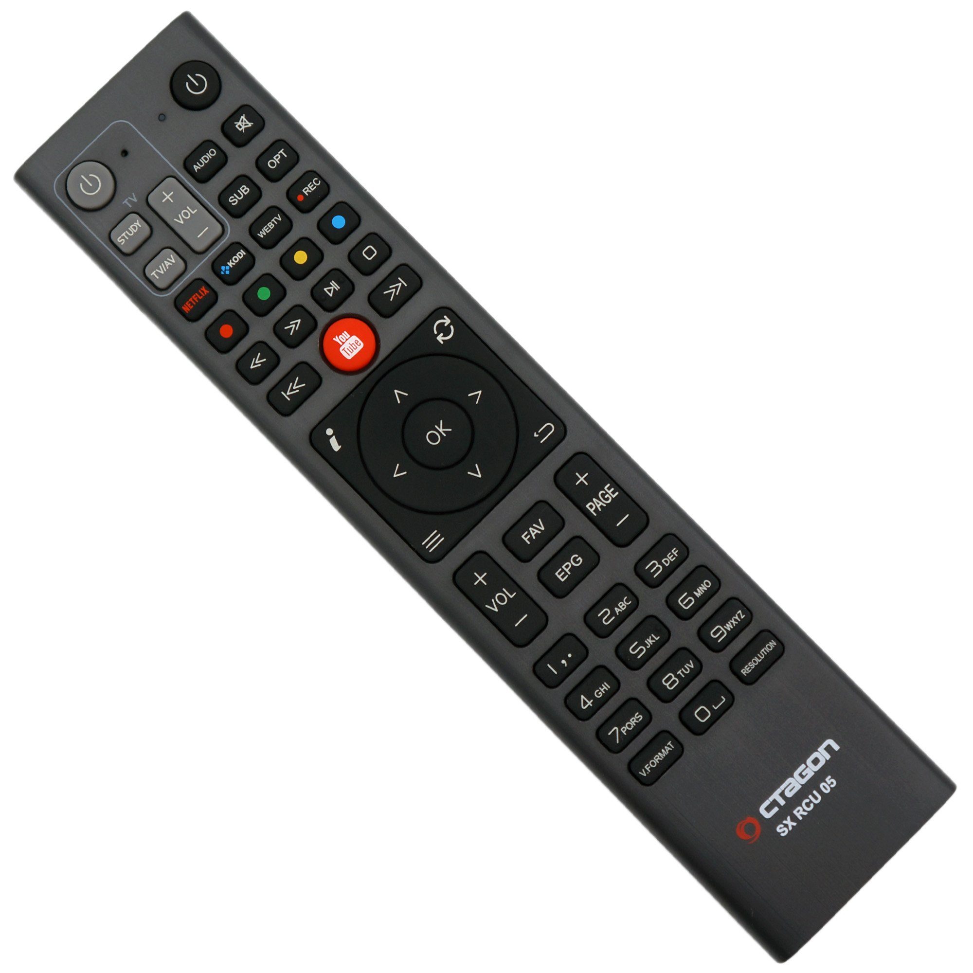 OCTAGON Fernbedienung RCU05 für SX988 4K / SX88 / SX888 / SF8008 Супутниковий приймач