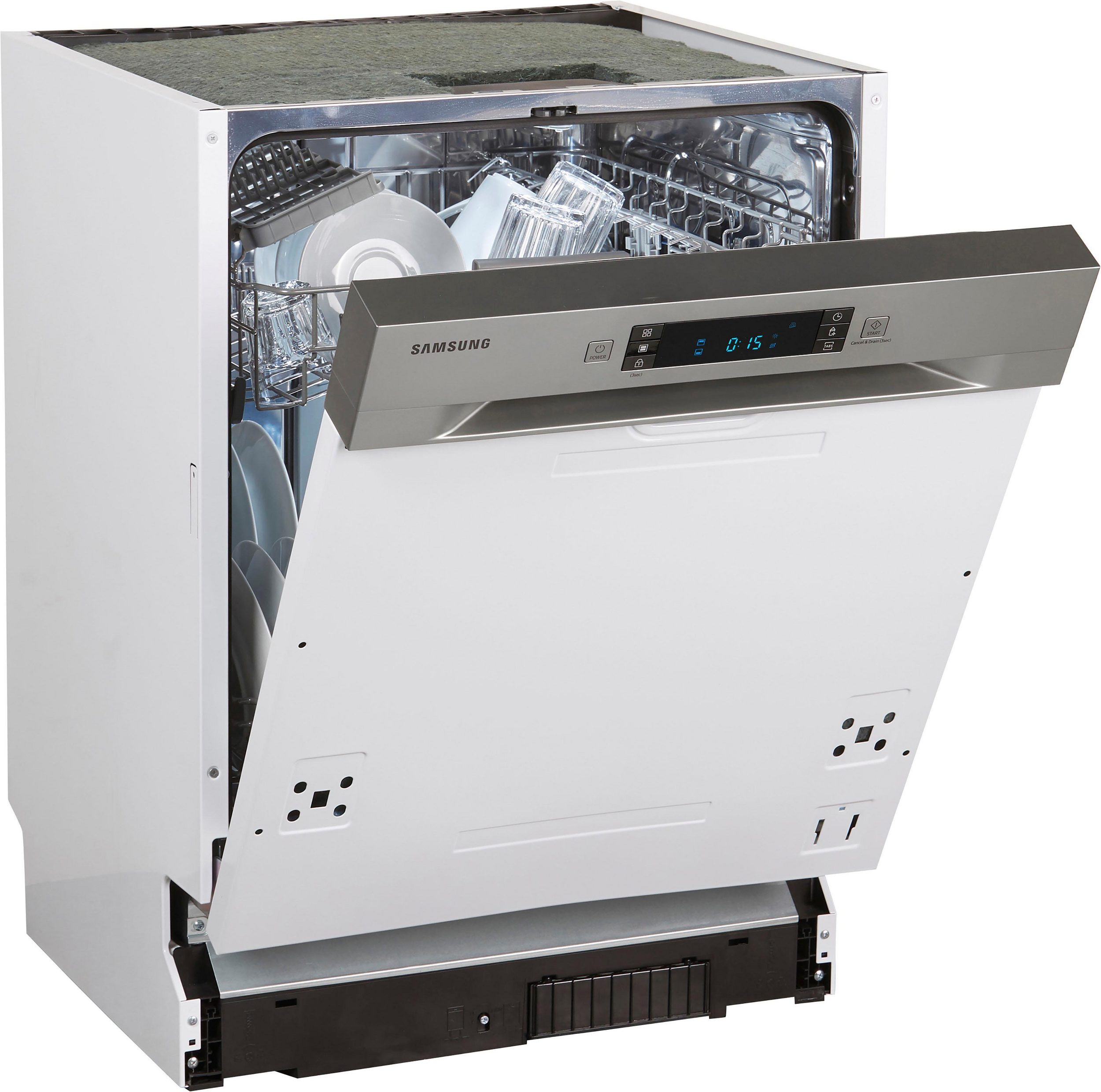 Samsung teilintegrierbarer Geschirrspüler DW60M6040SS - Samsung 