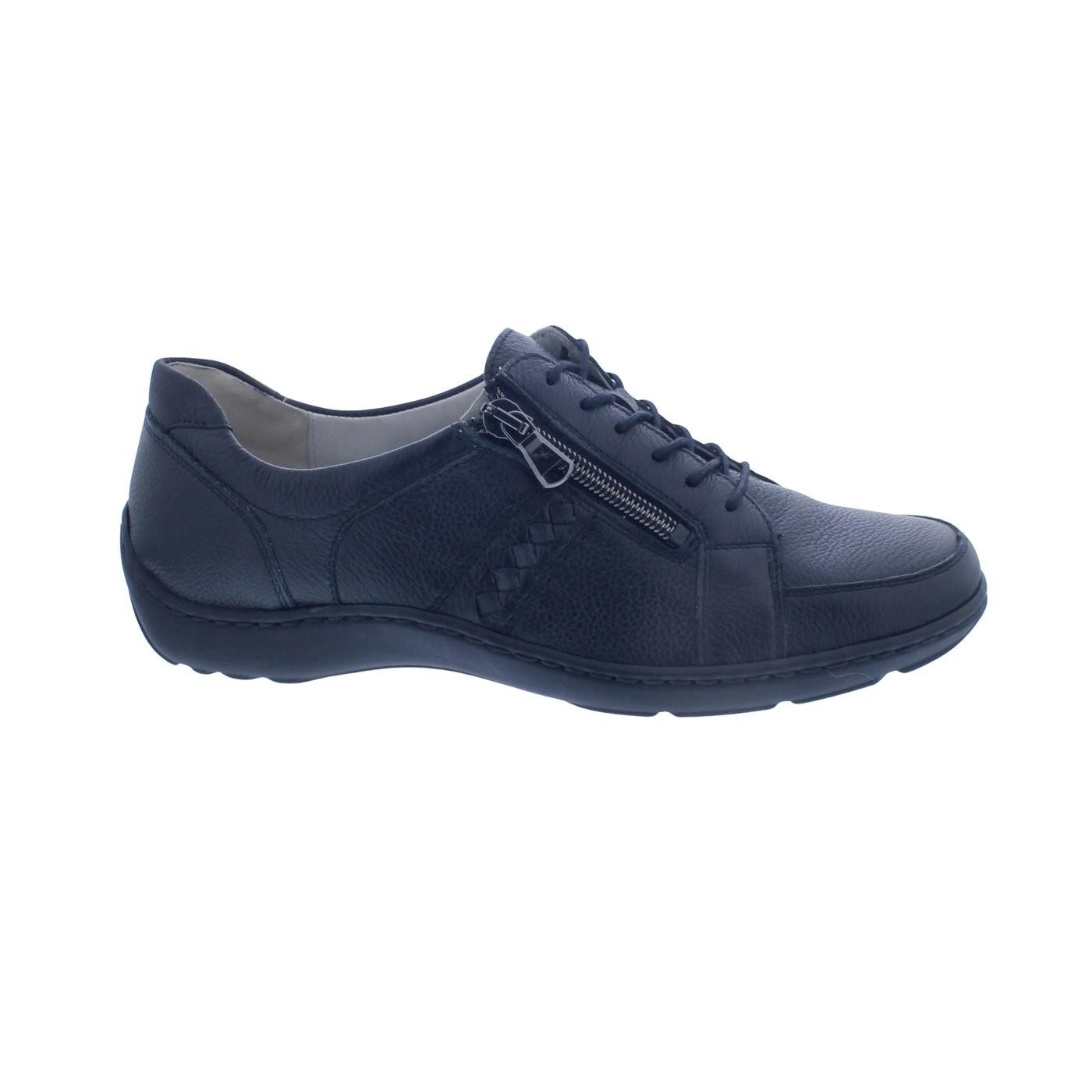 Waldläufer Waldläufer Henni Halbschuh, Glattleder, schwarz, Weite H 496054- günstig online kaufen