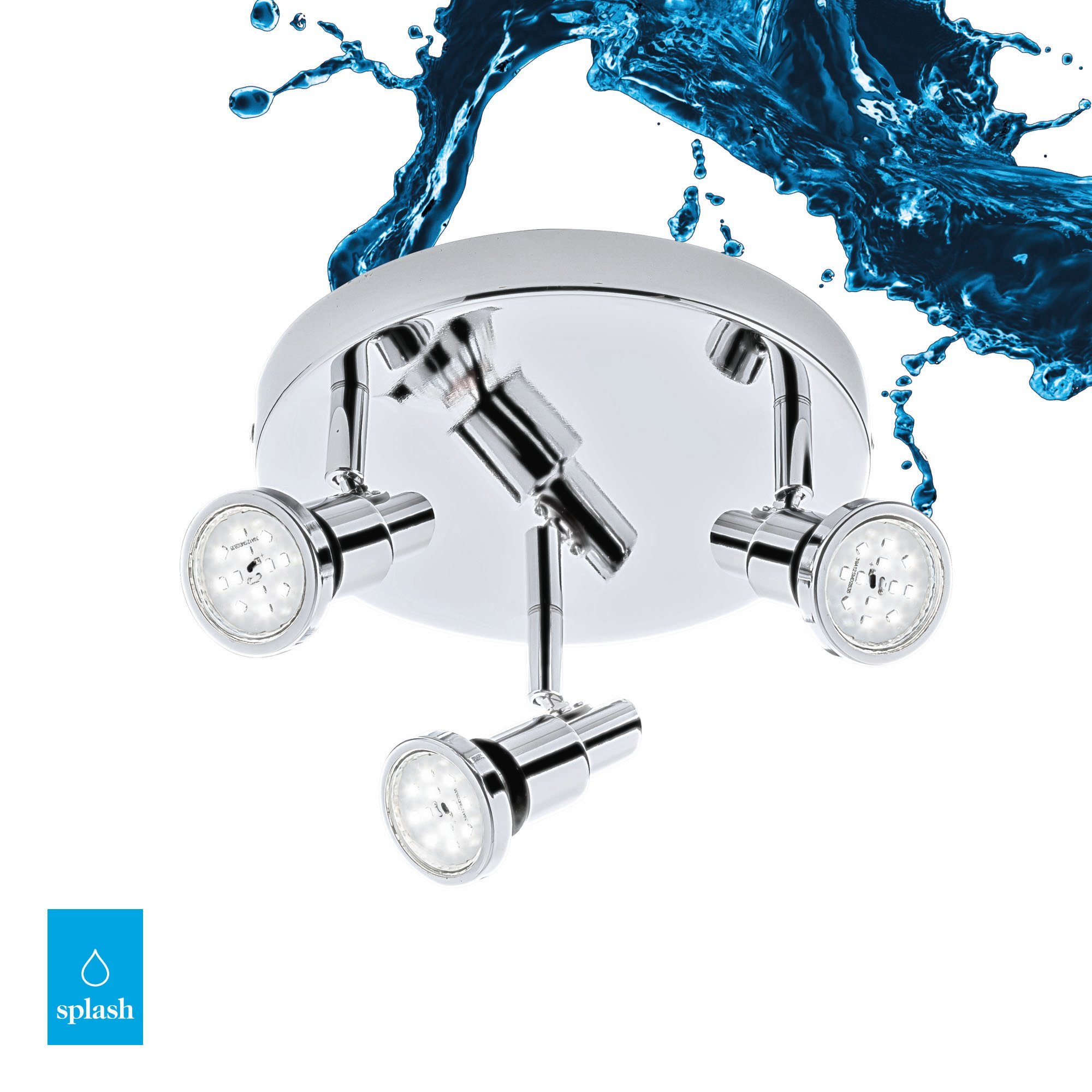 Briloner Leuchten LED Deckenleuchte »Melissa«, 3-flammig, runde