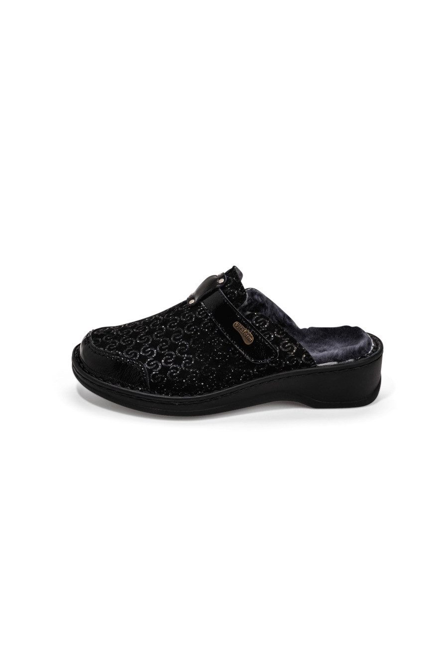 vitaform Damenschuhe Clog Velourleder Clog günstig online kaufen